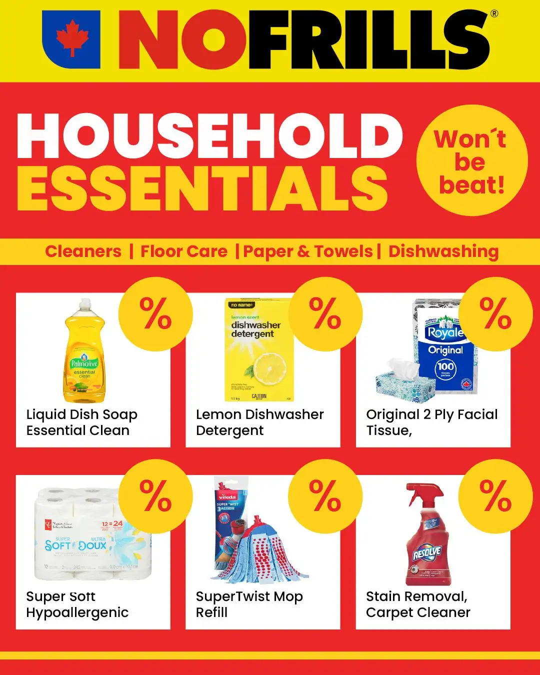 Household Essentials from August 3 to August 18 2026 - flyer page 