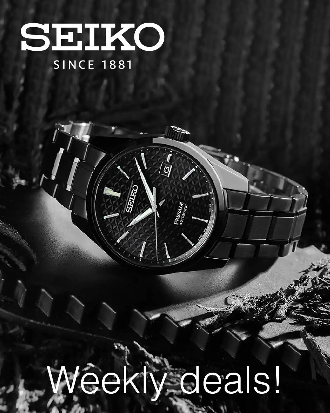 Seiko Watch Deals from August 3 to August 8 2024 - flyer page 