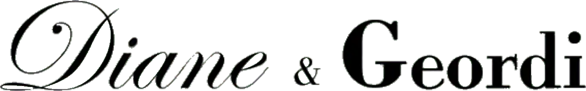 Diane & Geordi logo de catálogo