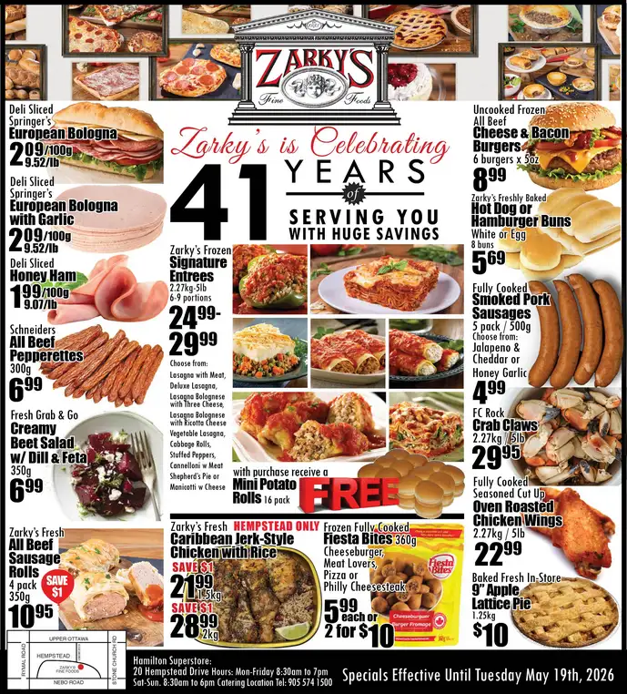Zarky's Sales from May 13 to May 19 2026 - flyer page