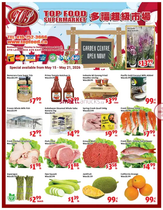  Top Food Supermarket Sales from May 15 to May 21 2026 - flyer page 