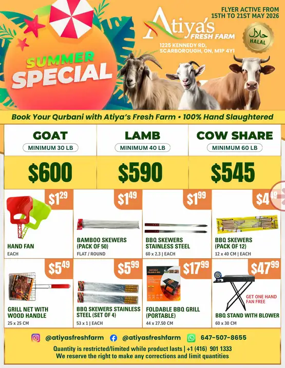 Atiya's Fresh Farm Sales from May 15 to May 21 2026 - flyer page 