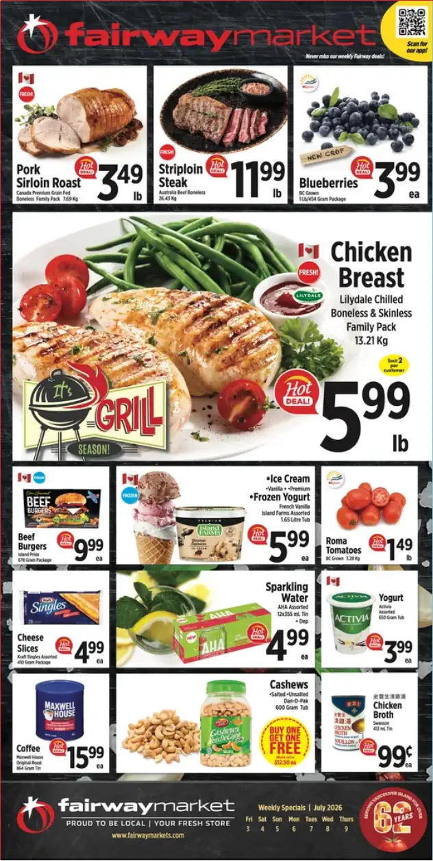 Fairway Market Canada Sales from July 7 to July 9 2026 - flyer page 