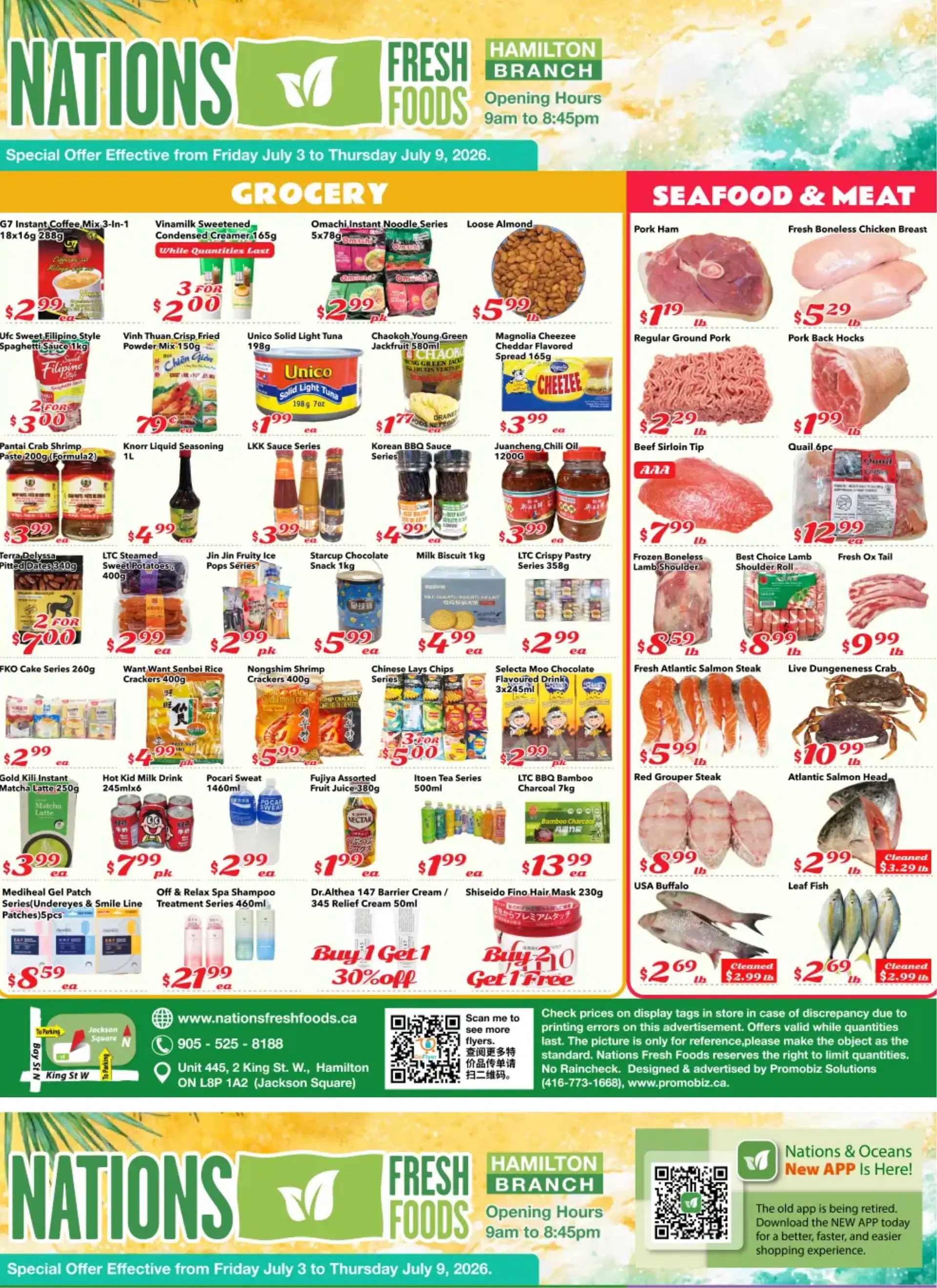 Nations Fresh Foods Sales from July 3 to July 9 2026 - flyer page 
