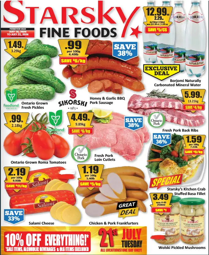 Starsky Sales from July 16 to July 22 2026 - flyer page 