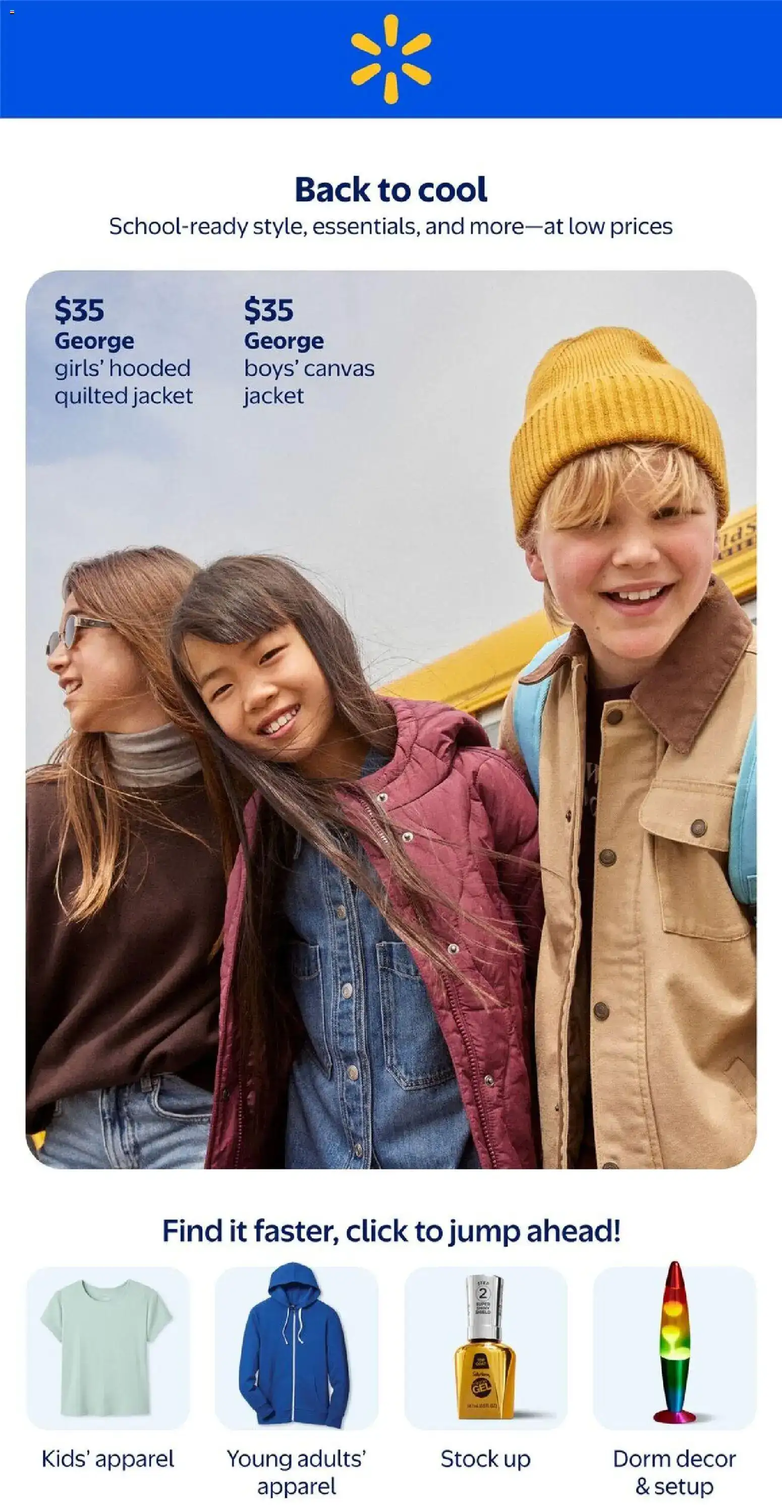 Walmart flyer - Back to cool from Jul 30, 2026 > weekly specials & deals