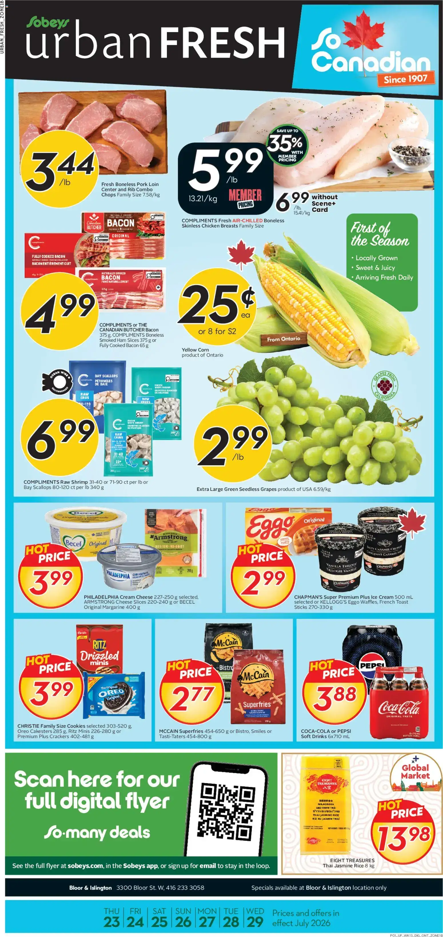 Sobeys urban FRESH Flyer