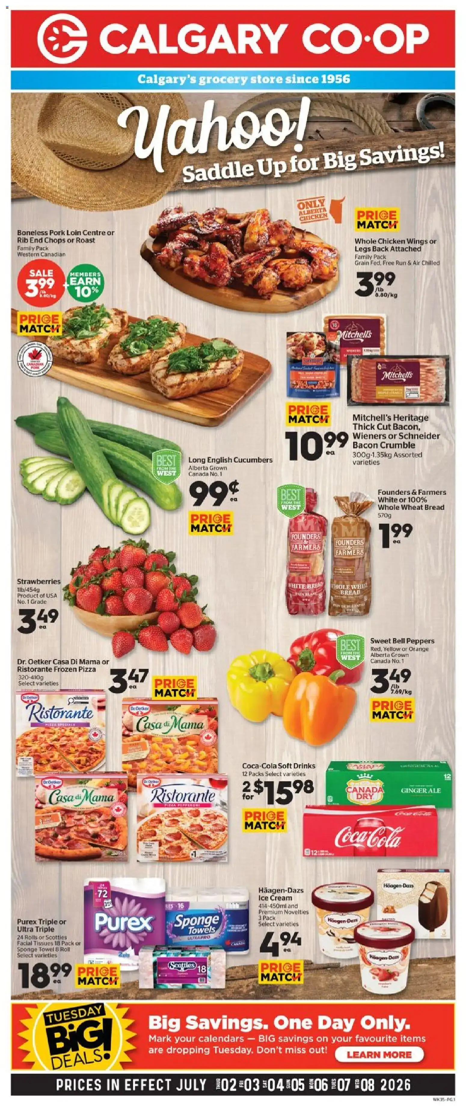 Calgary Co-op weekly flyer / circulaire from Jul 2, 2026 > weekly specials & deals