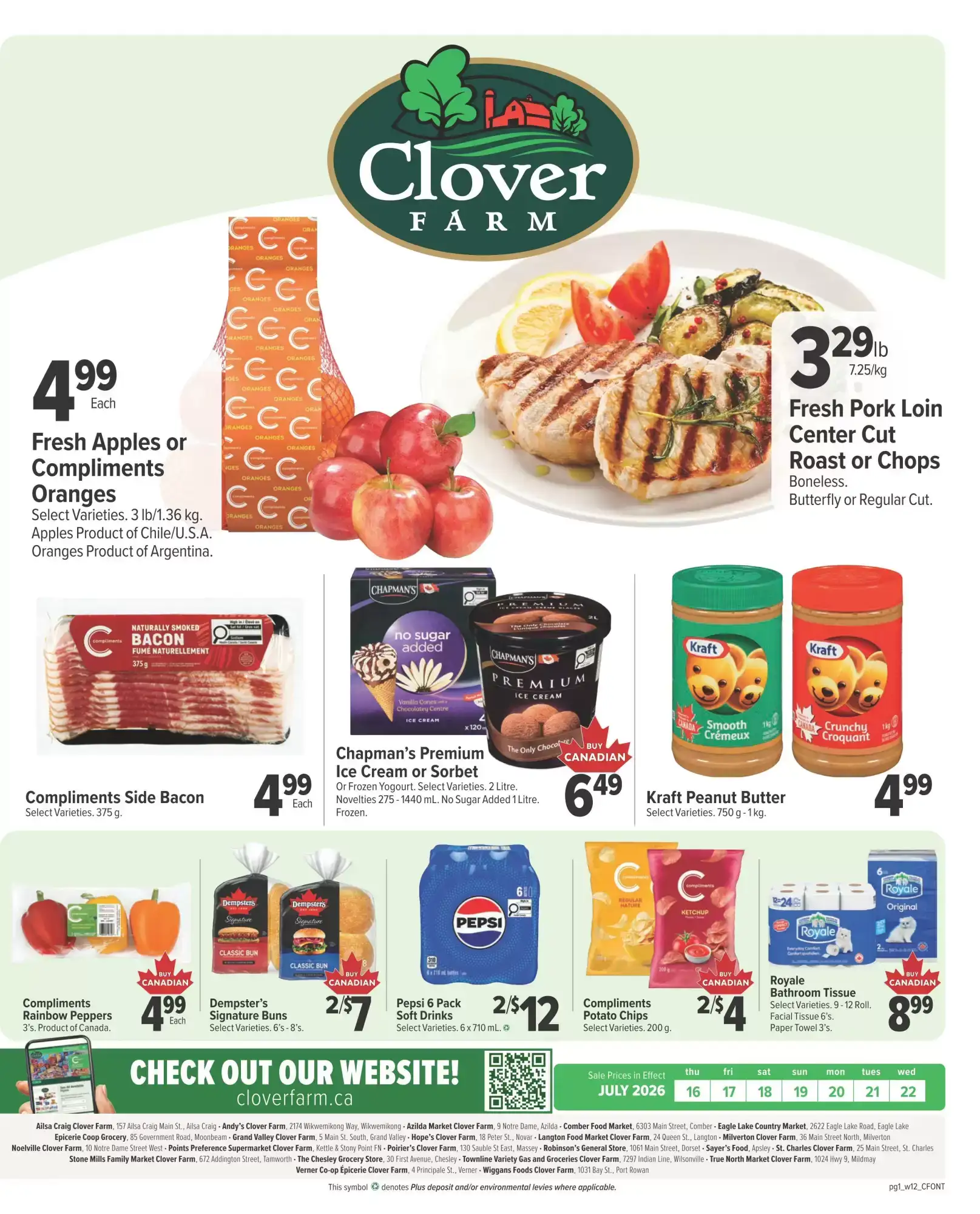 Clover Farm flyer week 29