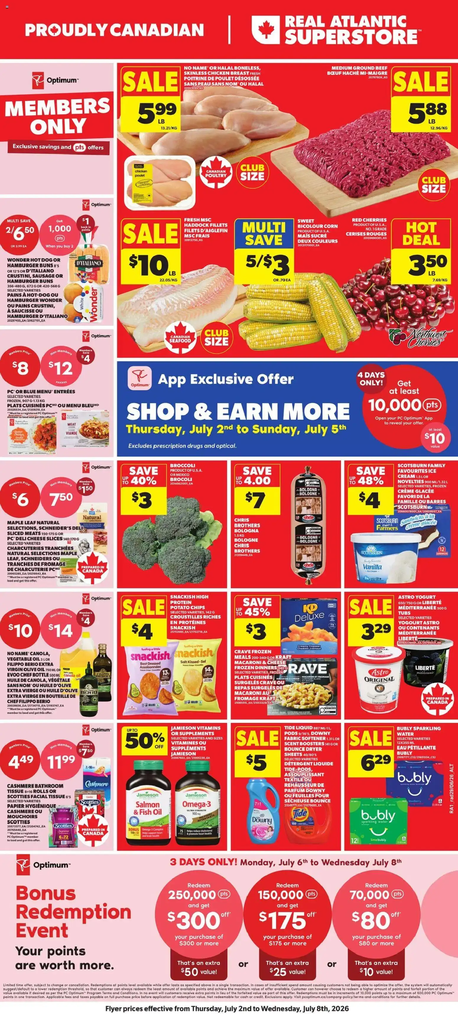 Atlantic Superstore weekly flyer / circulaire from Jul 2, 2026 > weekly specials & deals