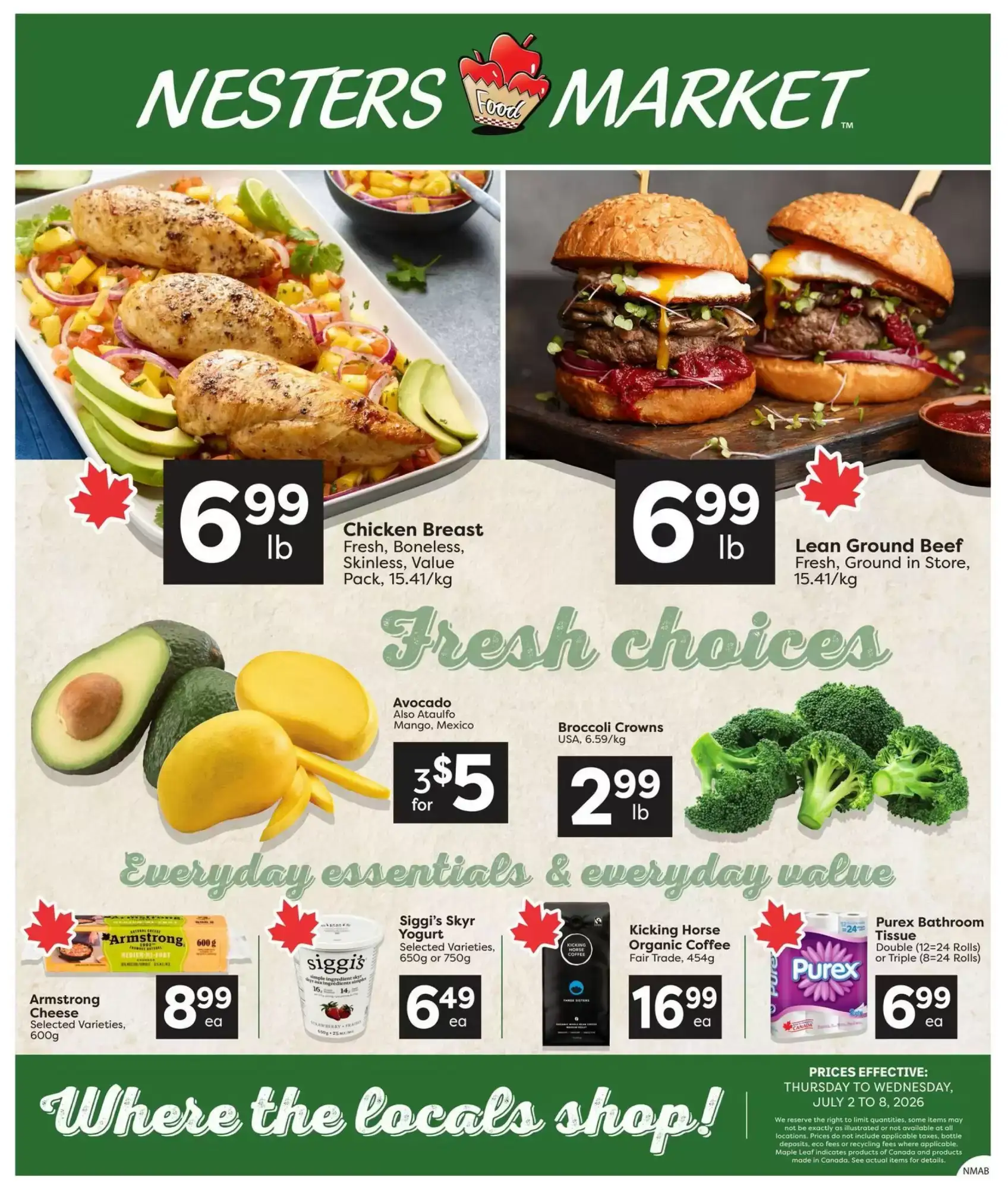 Nesters Market flyer week 27