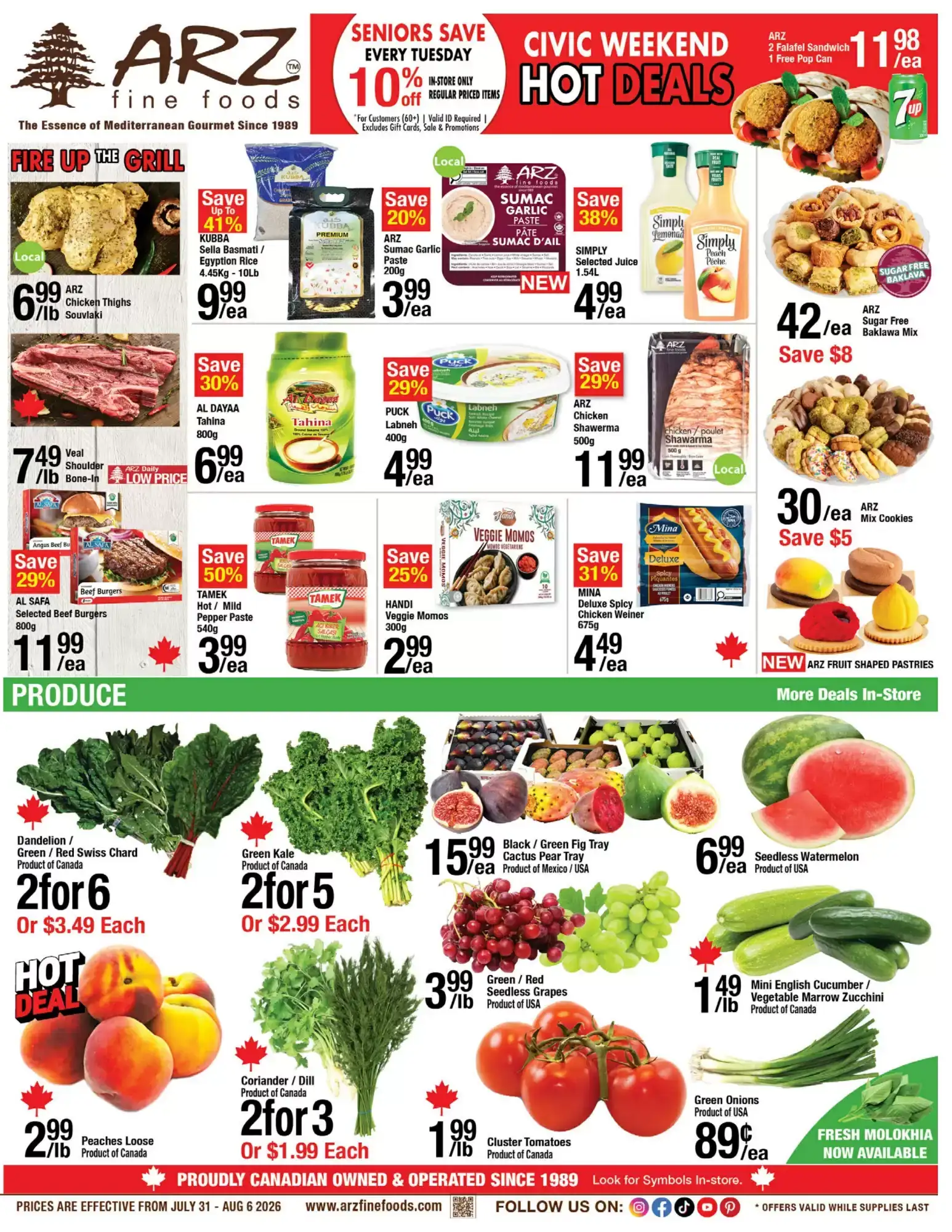 Arz Fine Foods flyer week 31