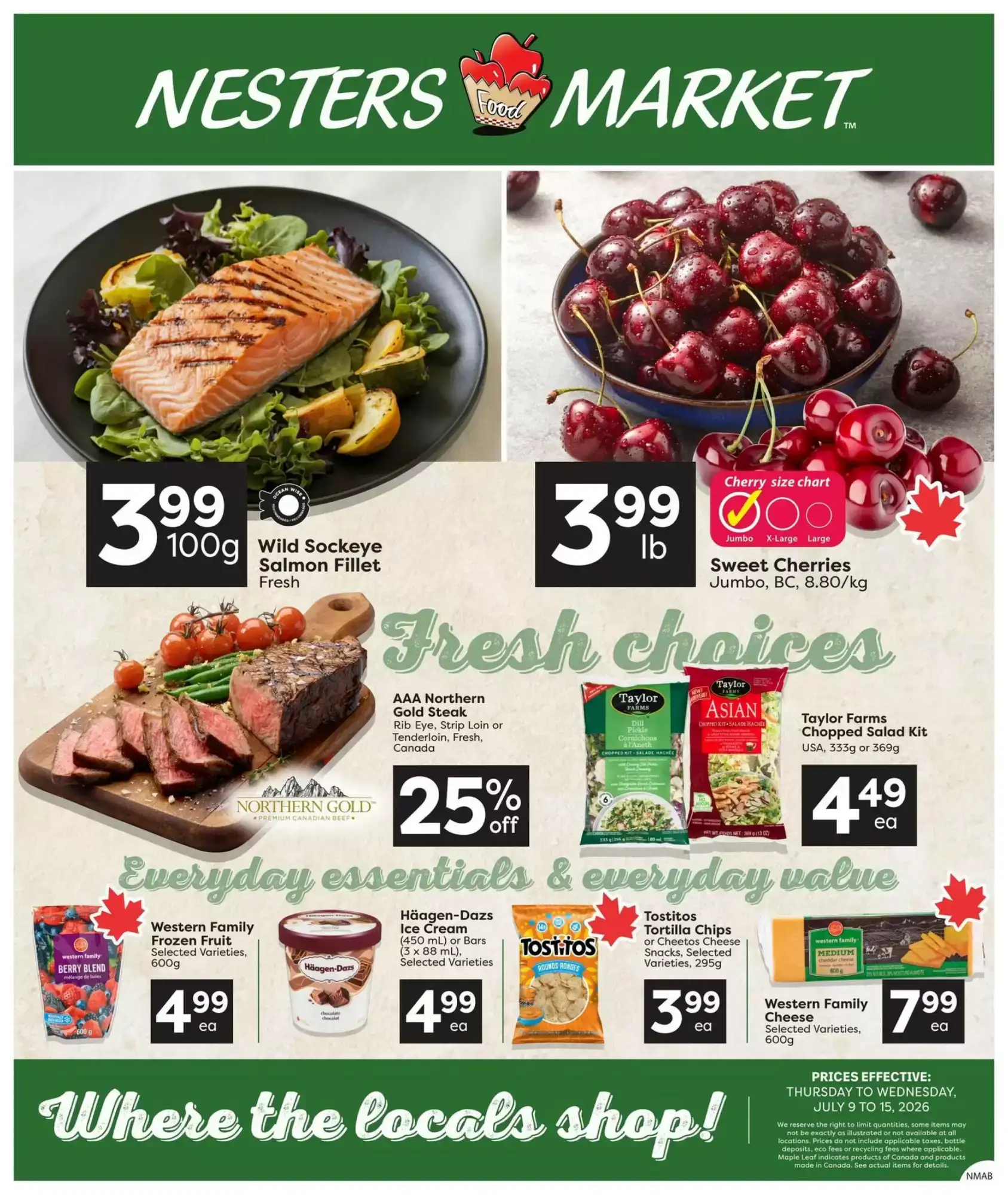 Nesters Market flyer week 28