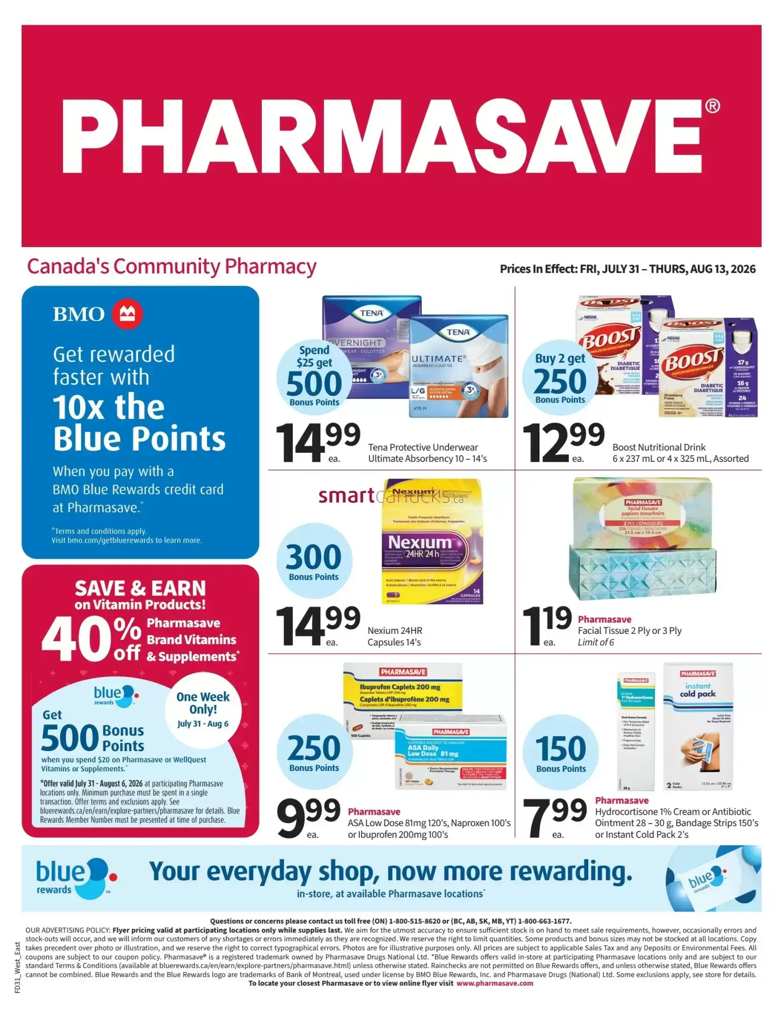 Pharmasave flyer
