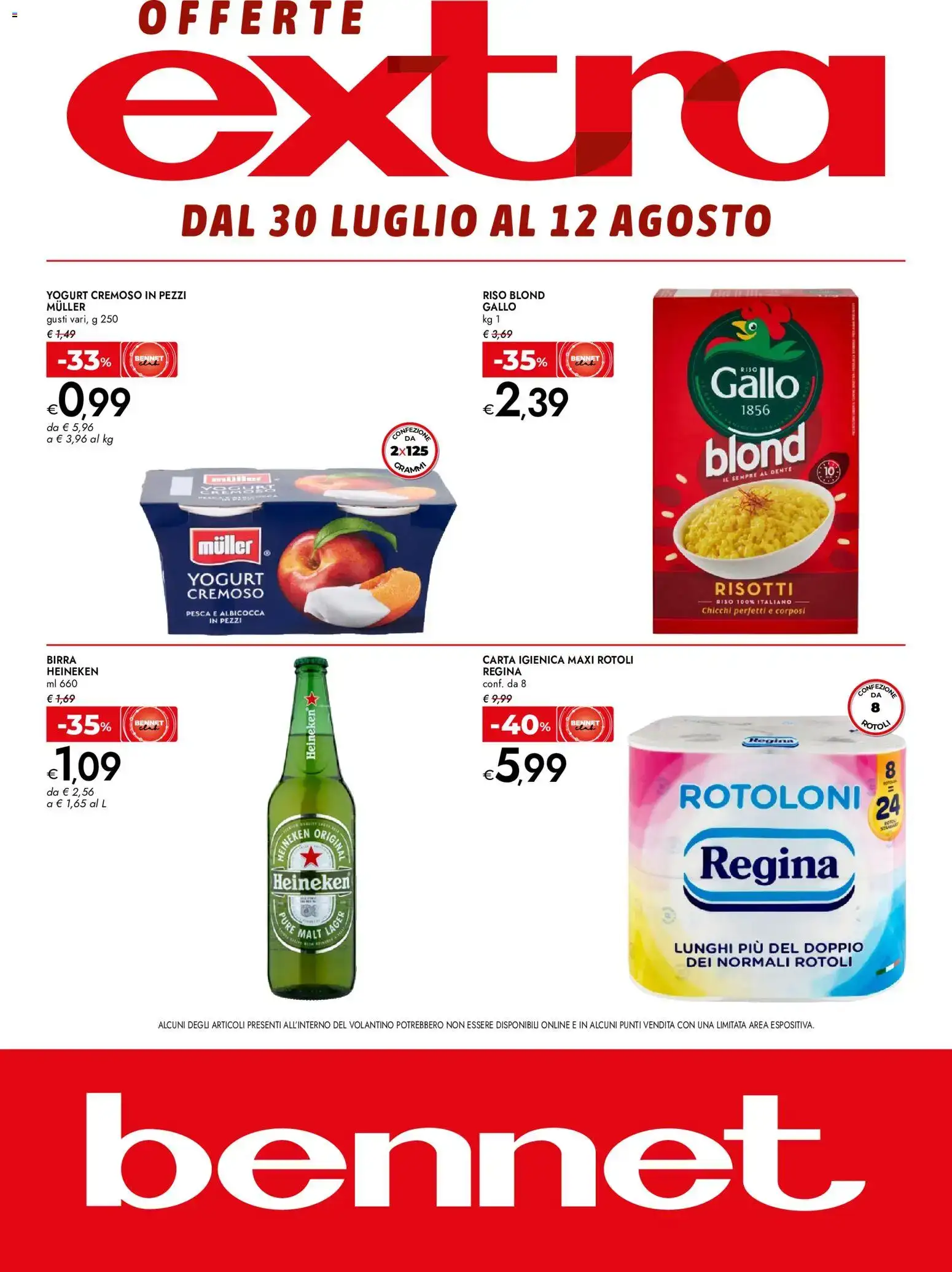 Volantino Bennet Offerte Extra