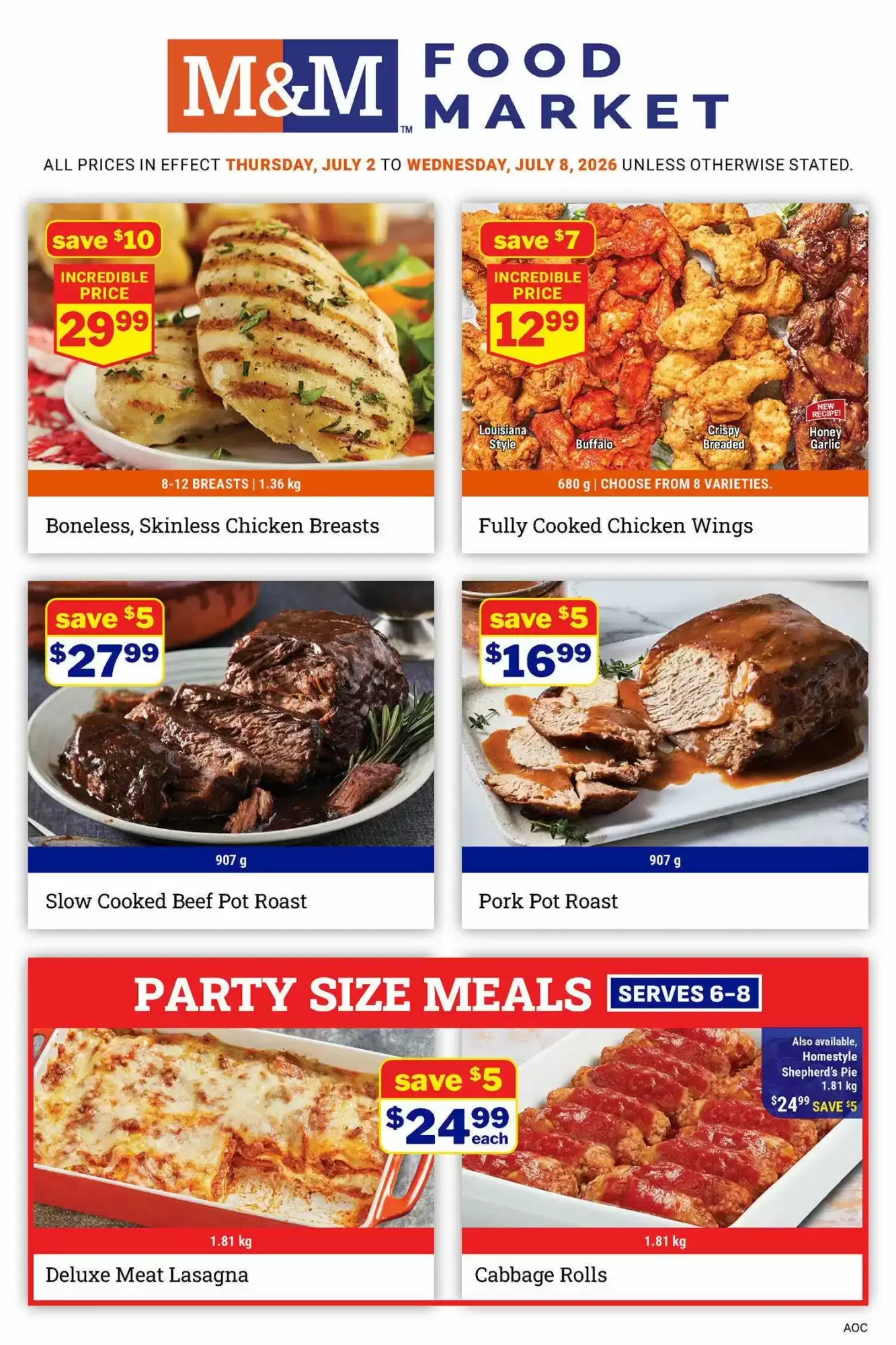 M&M FOOD MARKET