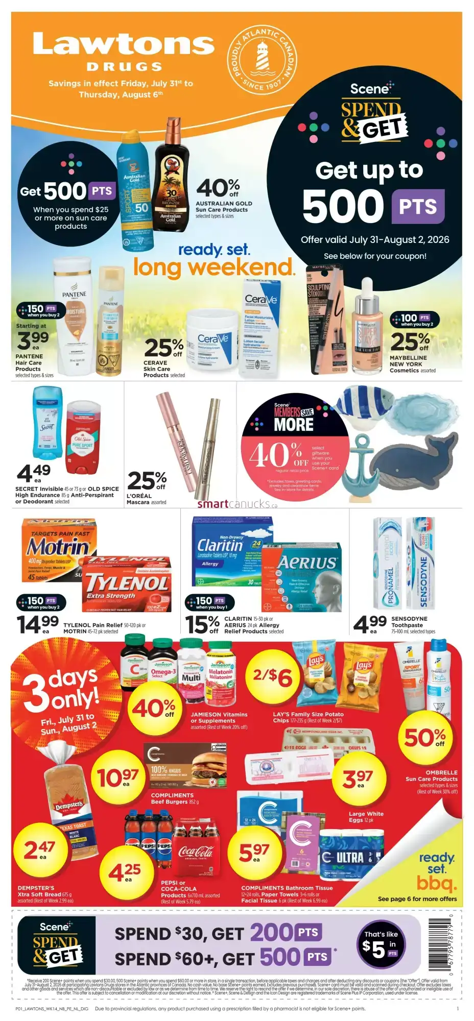 Lawtons Drugs flyer week 31