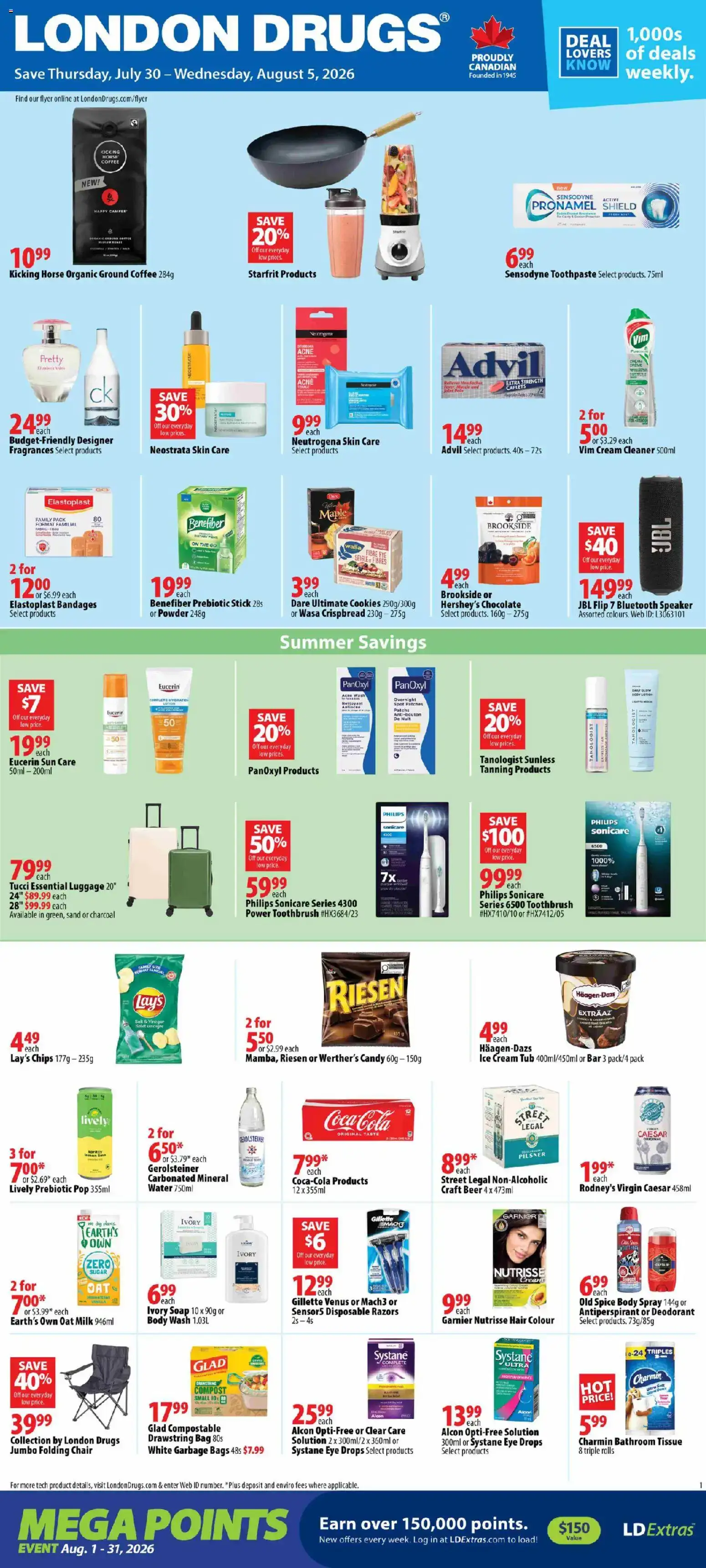 London Drugs weekly flyer / circulaire from Jul 30, 2026 > weekly specials & deals
