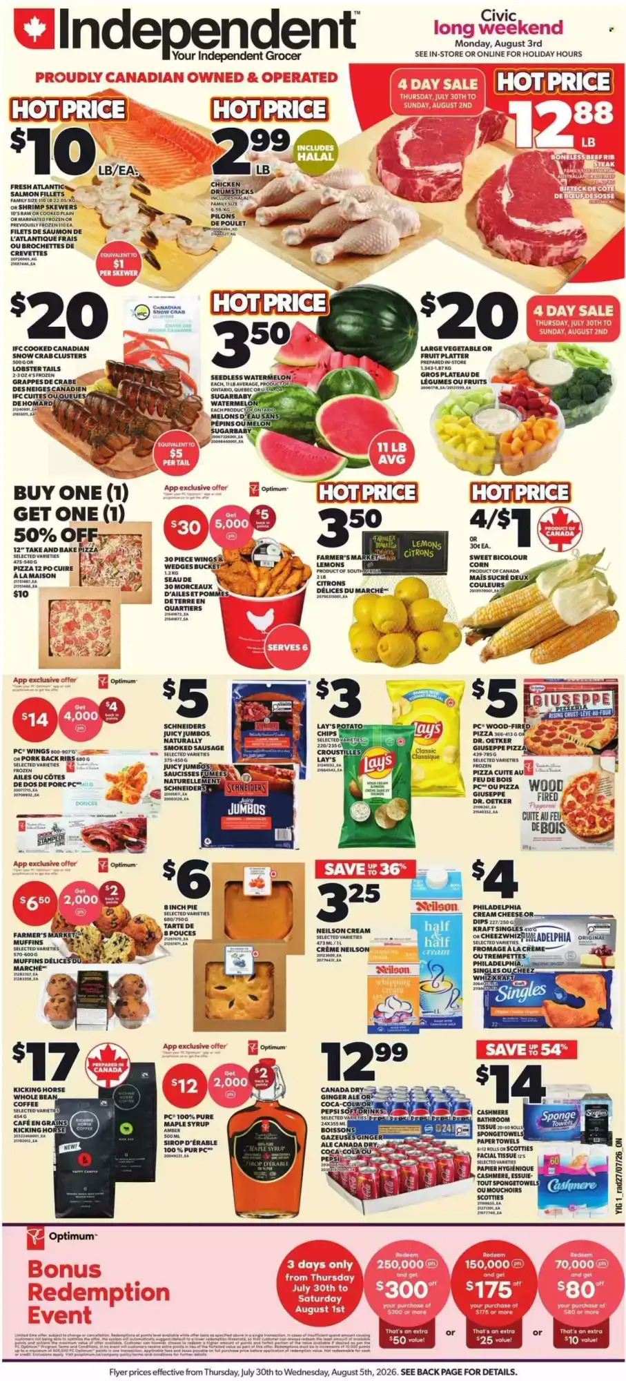 Independent Grocer flyer week 31