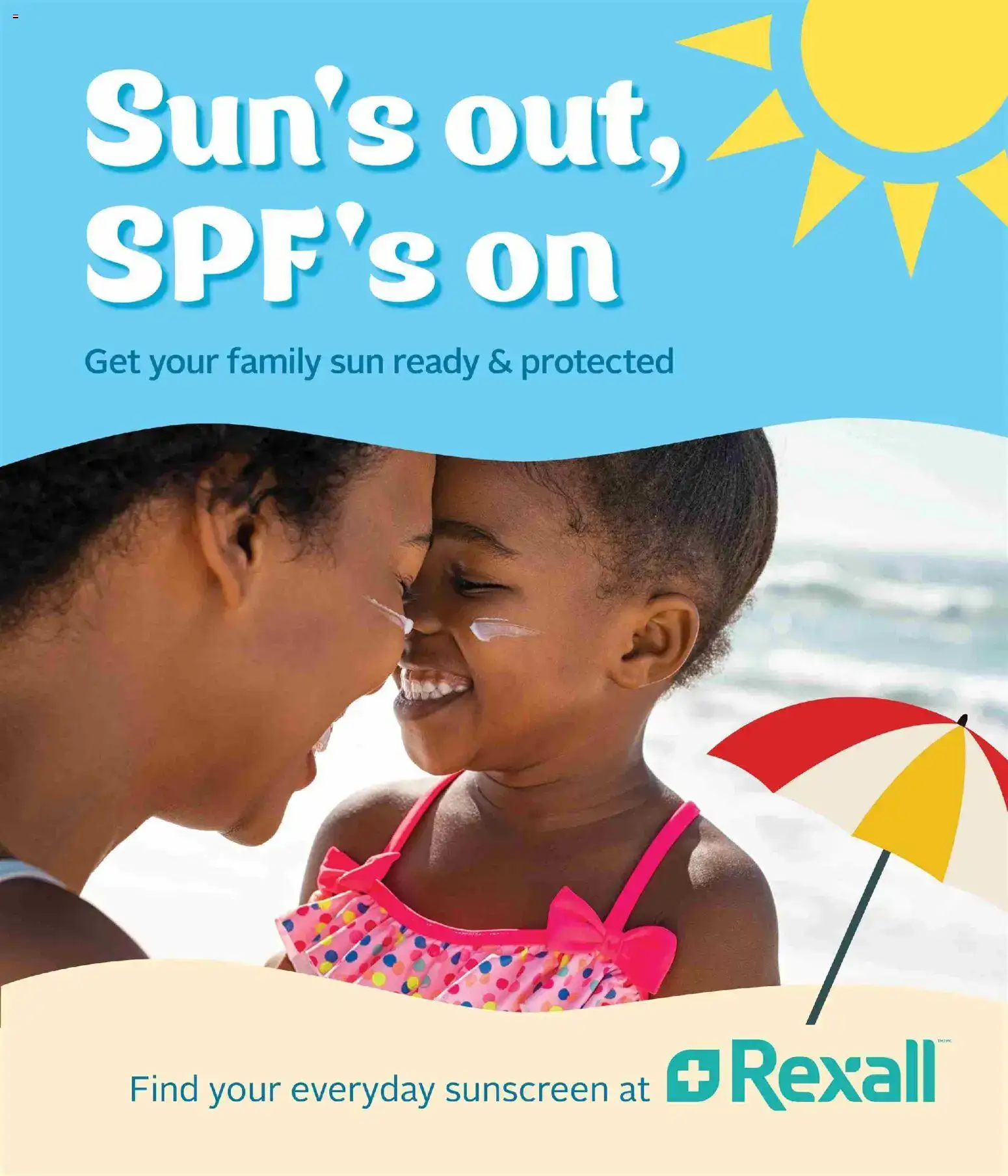 Sun's out, SPF's on