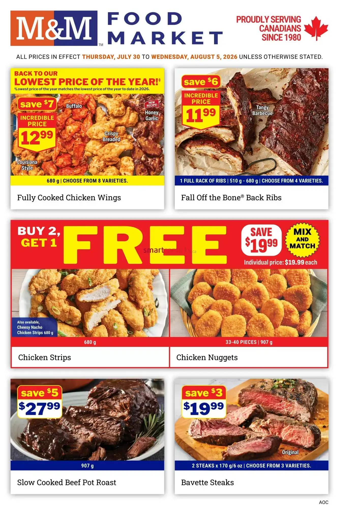 M & M Food Market flyer week 31
