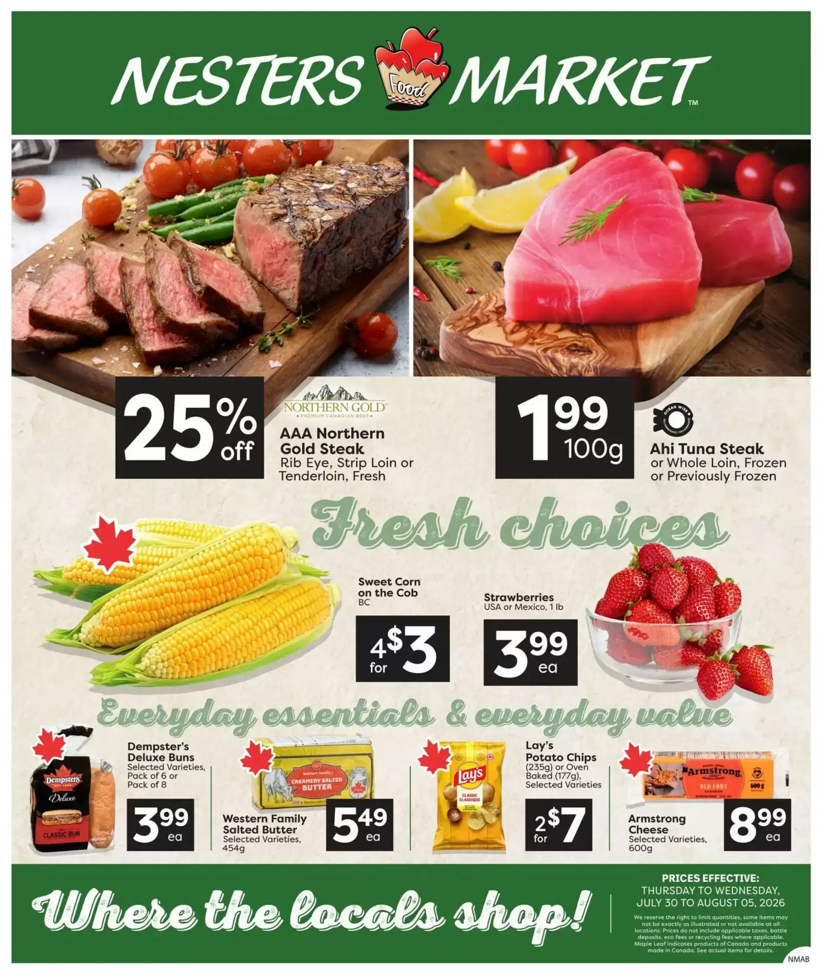 Nesters Market flyer week 31