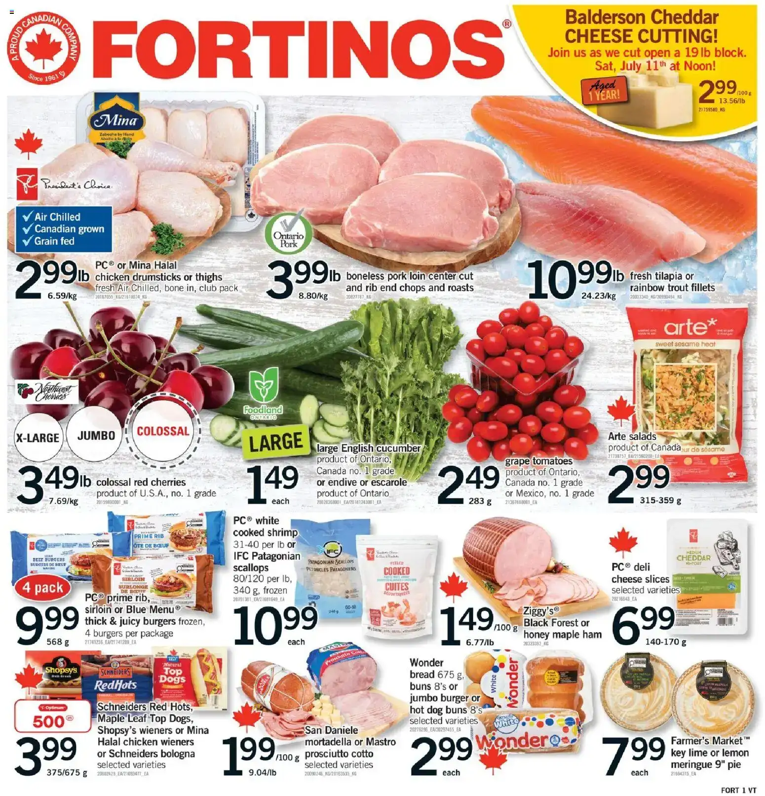 Fortinos weekly flyer / circulaire from Jul 9, 2026 > weekly specials & deals