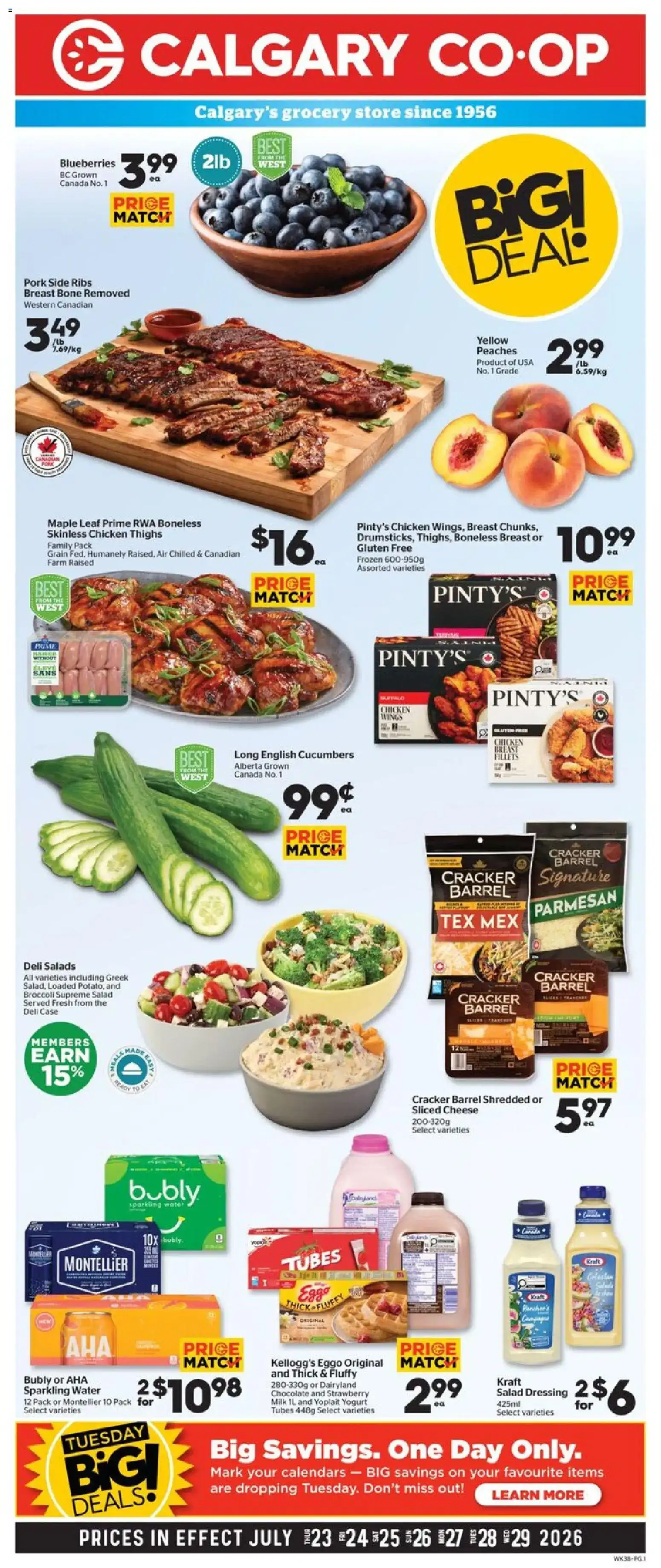 Calgary Co-op weekly flyer / circulaire from Jul 23, 2026 > weekly specials & deals