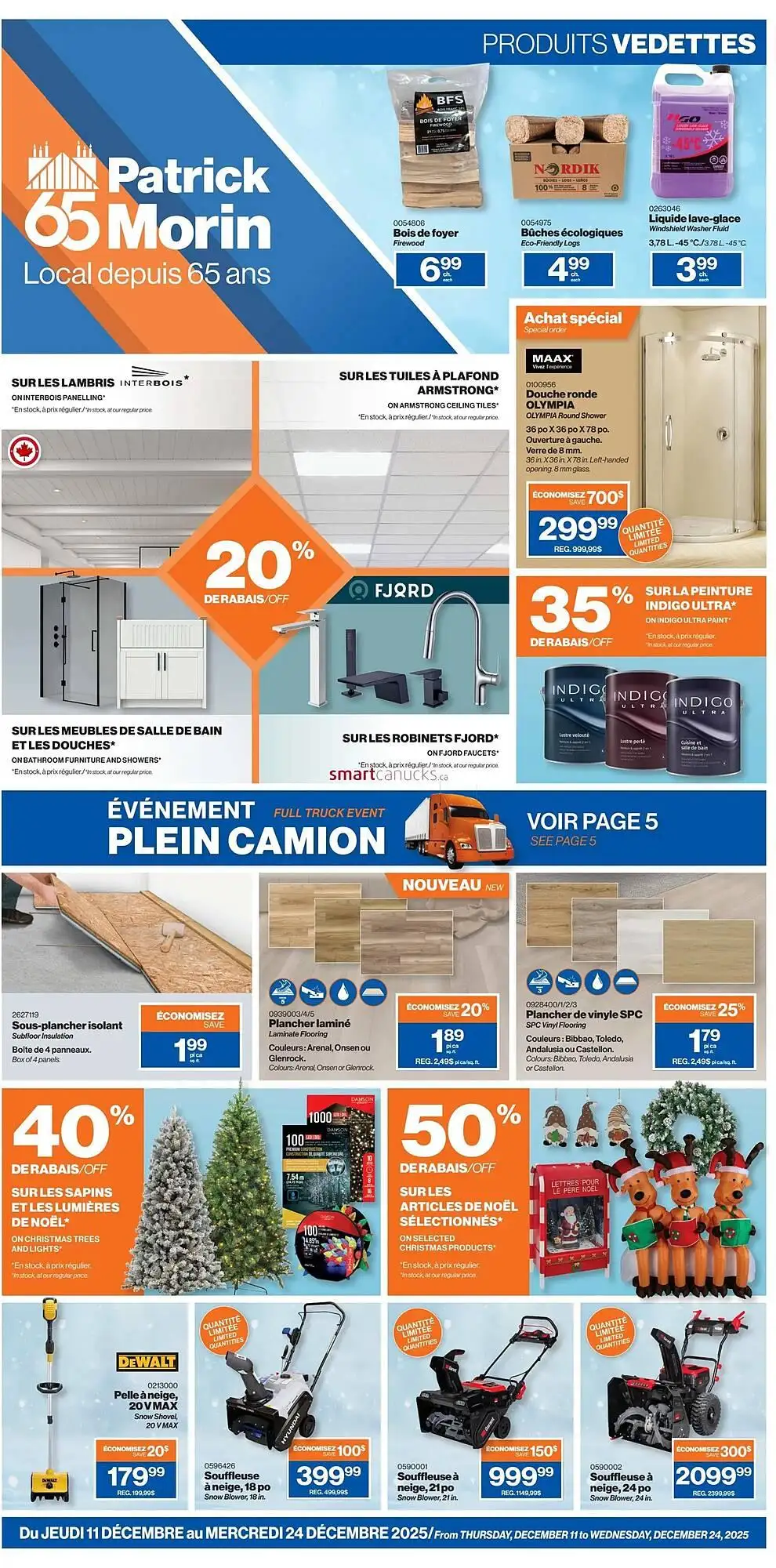 Patrick Morin flyer - 1