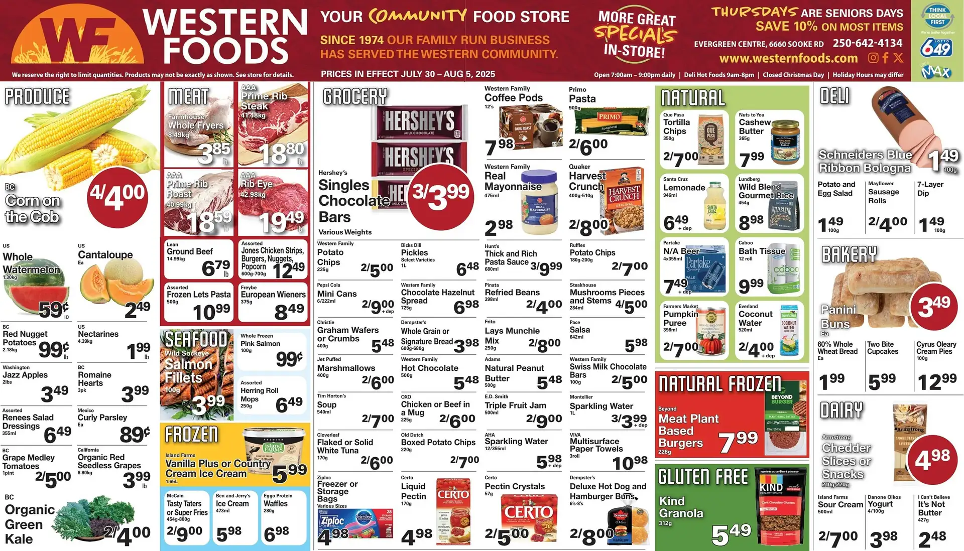 Western Foods flyer - 1