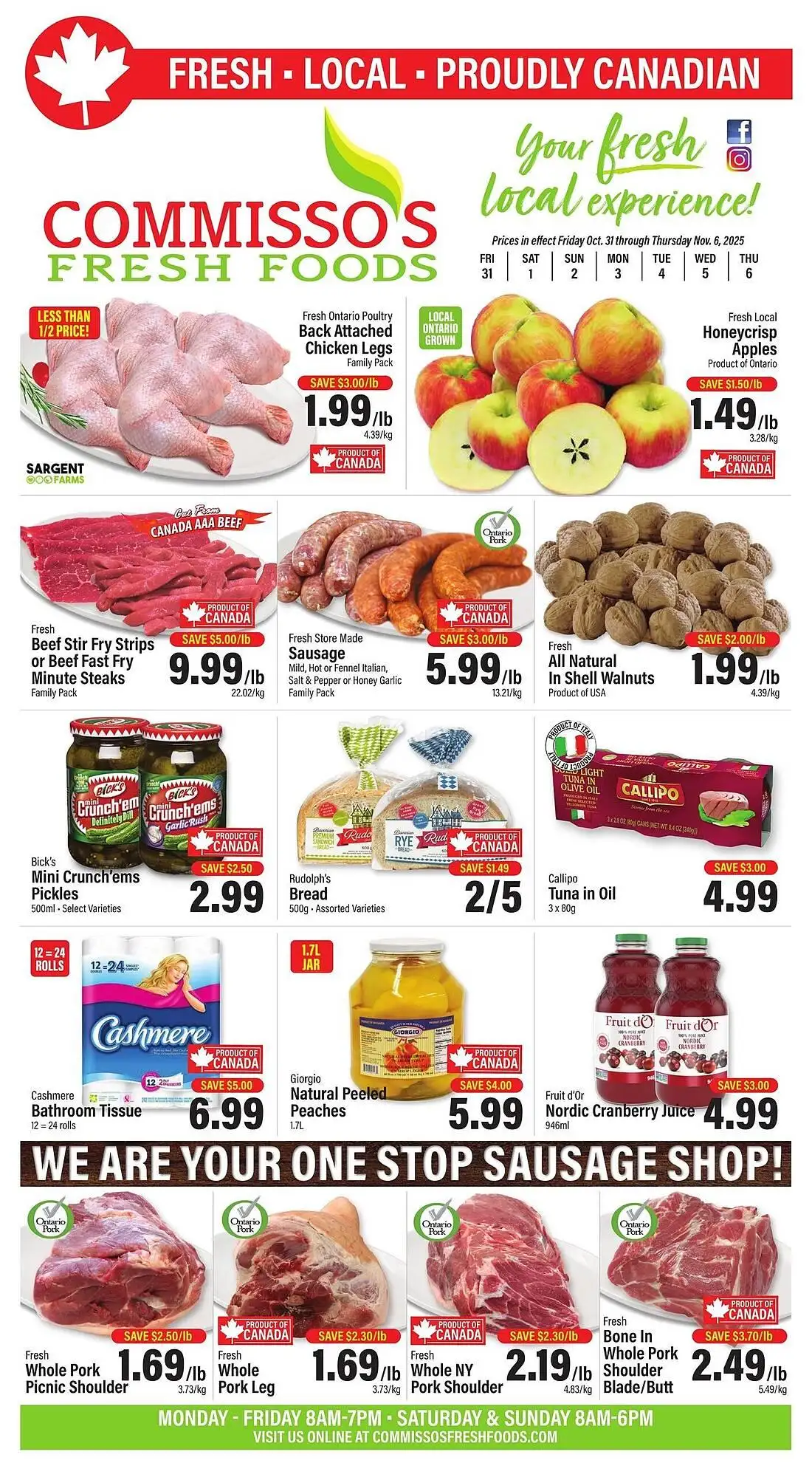 Commissos Fresh Foods flyer - 1