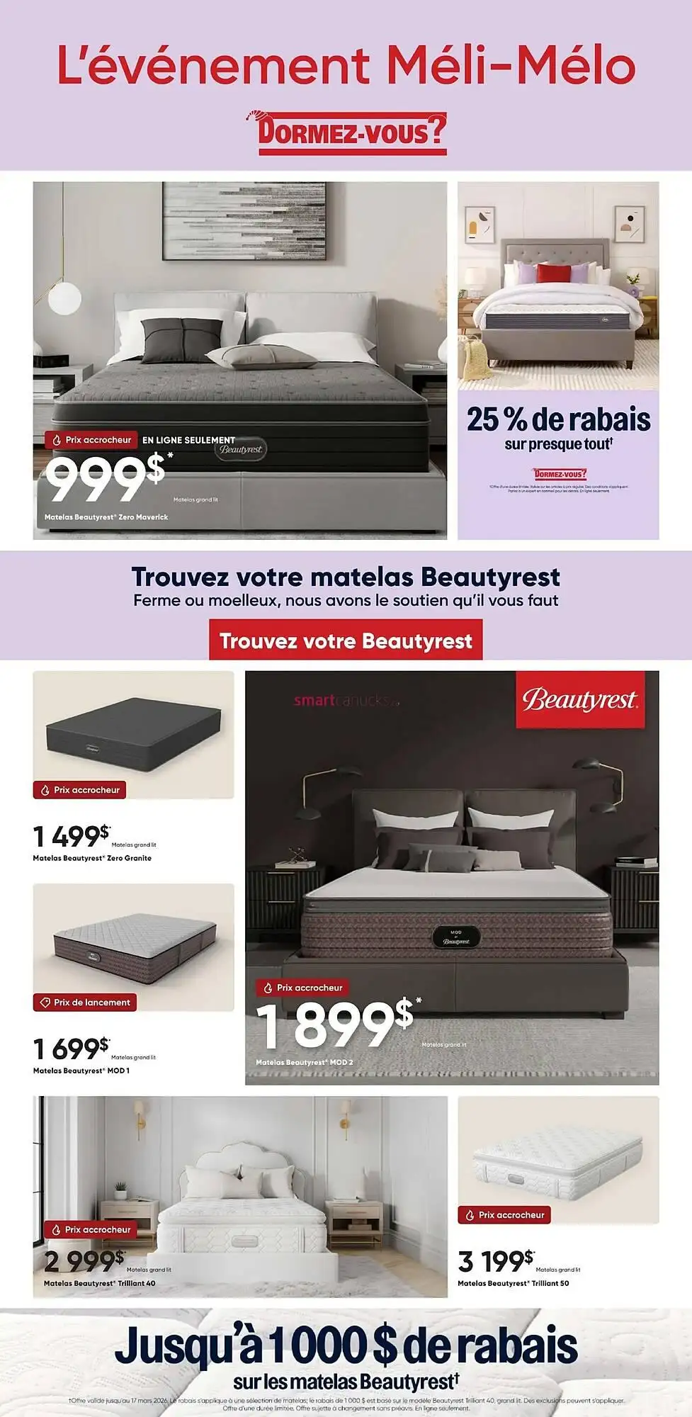 Dormez Vous flyer - 1