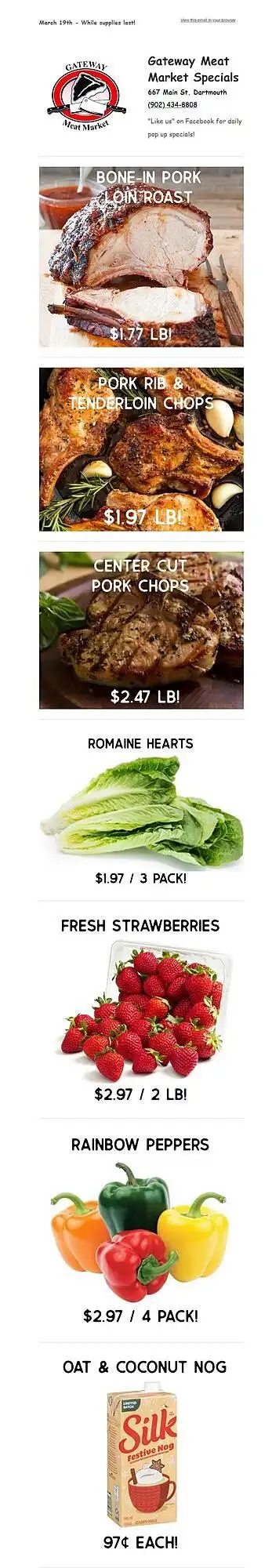 Grocery Gateway flyer - 1