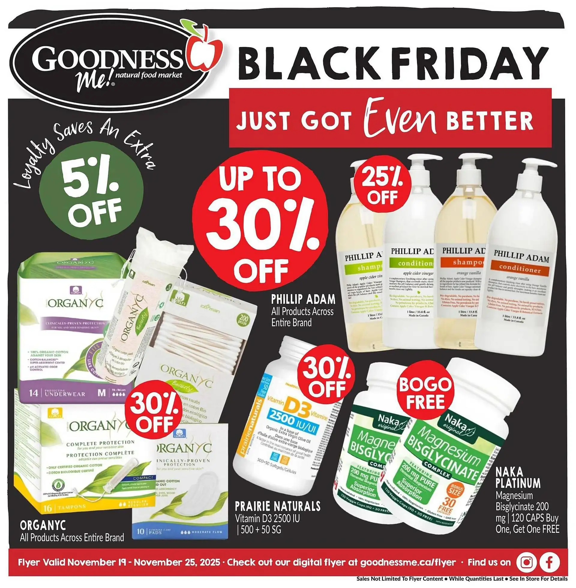 Goodness Me flyer - 1