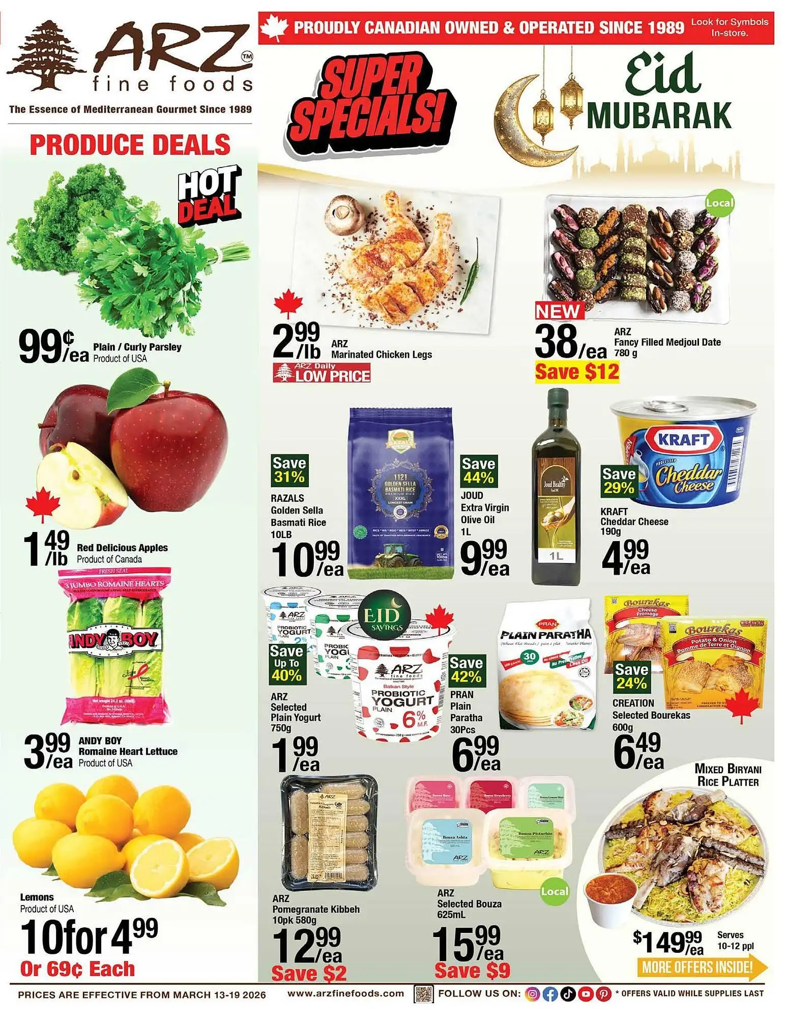 Arz Fine Foods flyer - 1