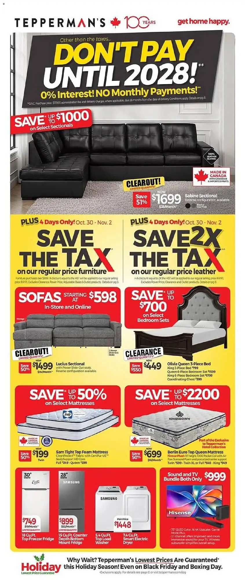 Teppermans flyer - 1