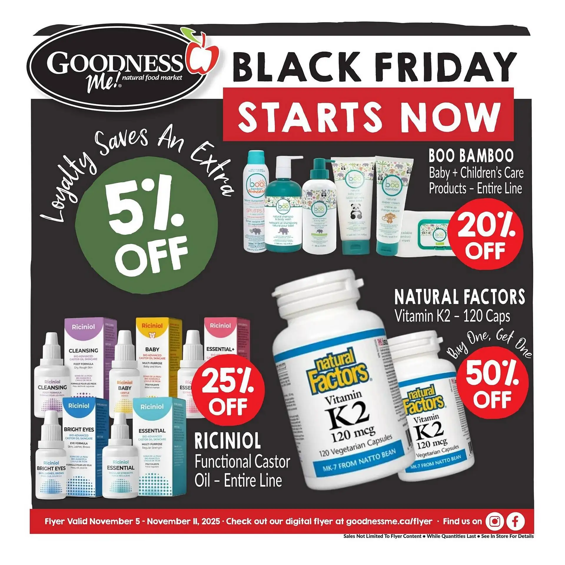 Goodness Me flyer - 1