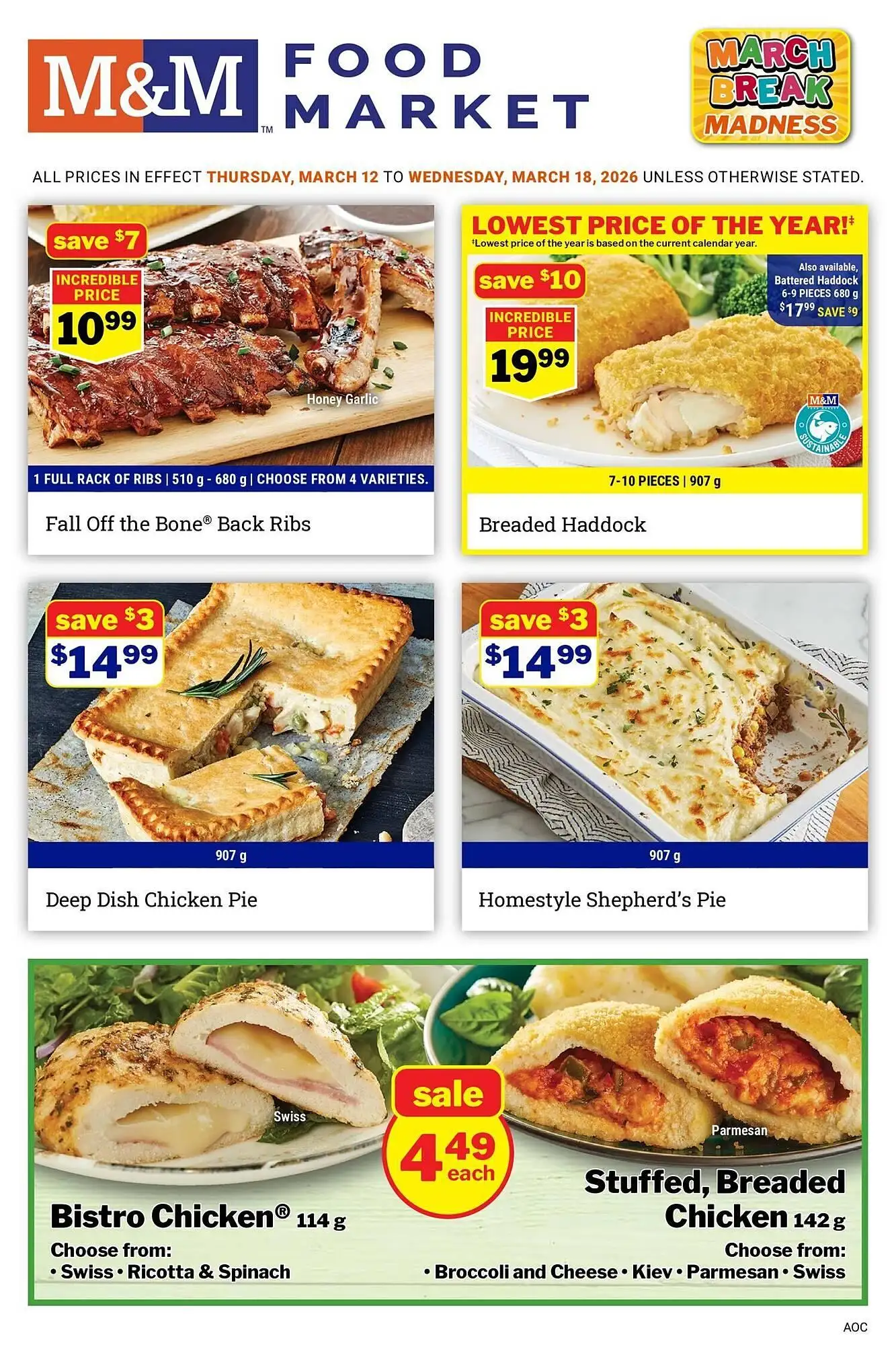 M & M Food Market flyer - 1
