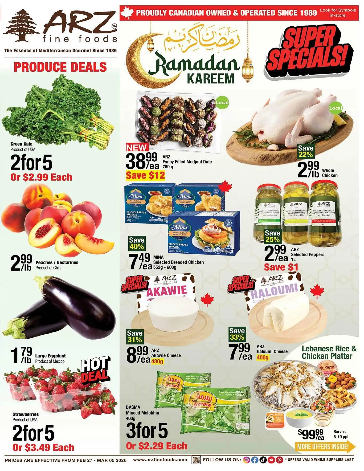 Arz Fine Foods flyer - 1