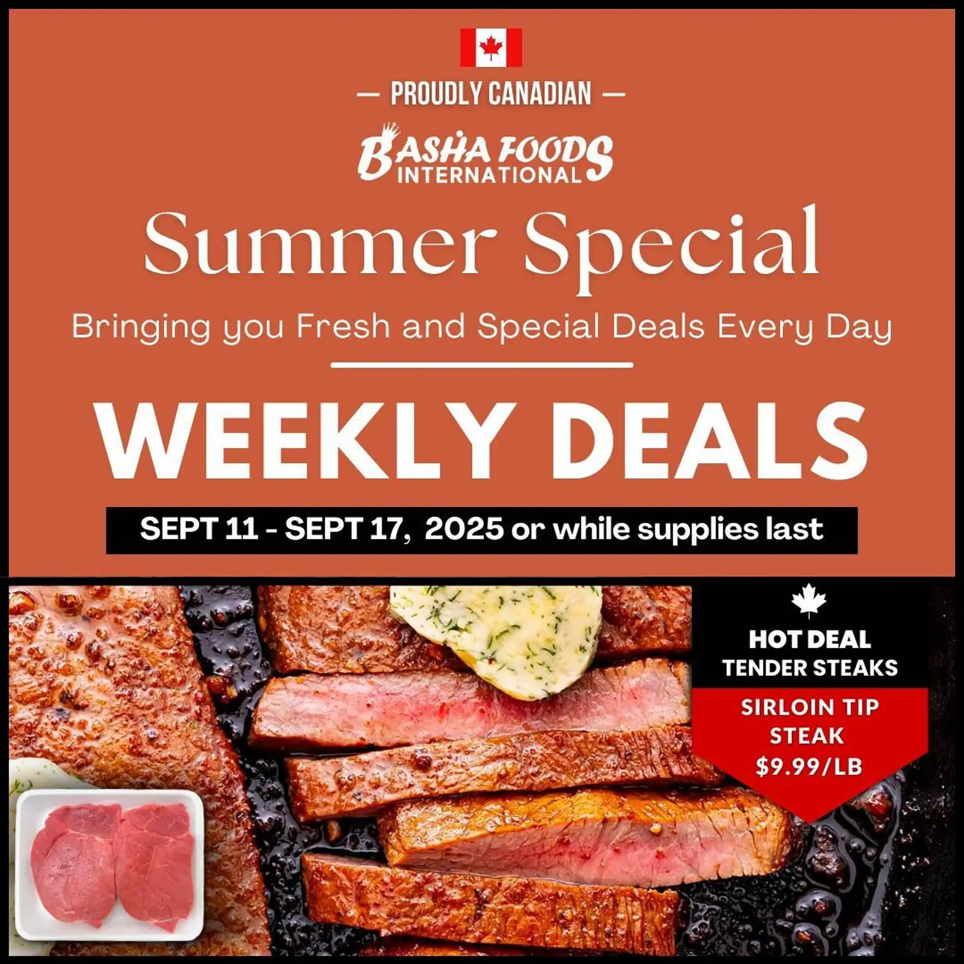 Basha Foods flyer - 1
