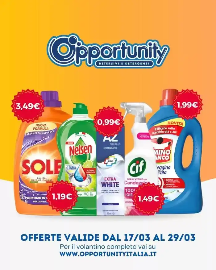 Offerte valide dal 17/03 al 29/03 - 1