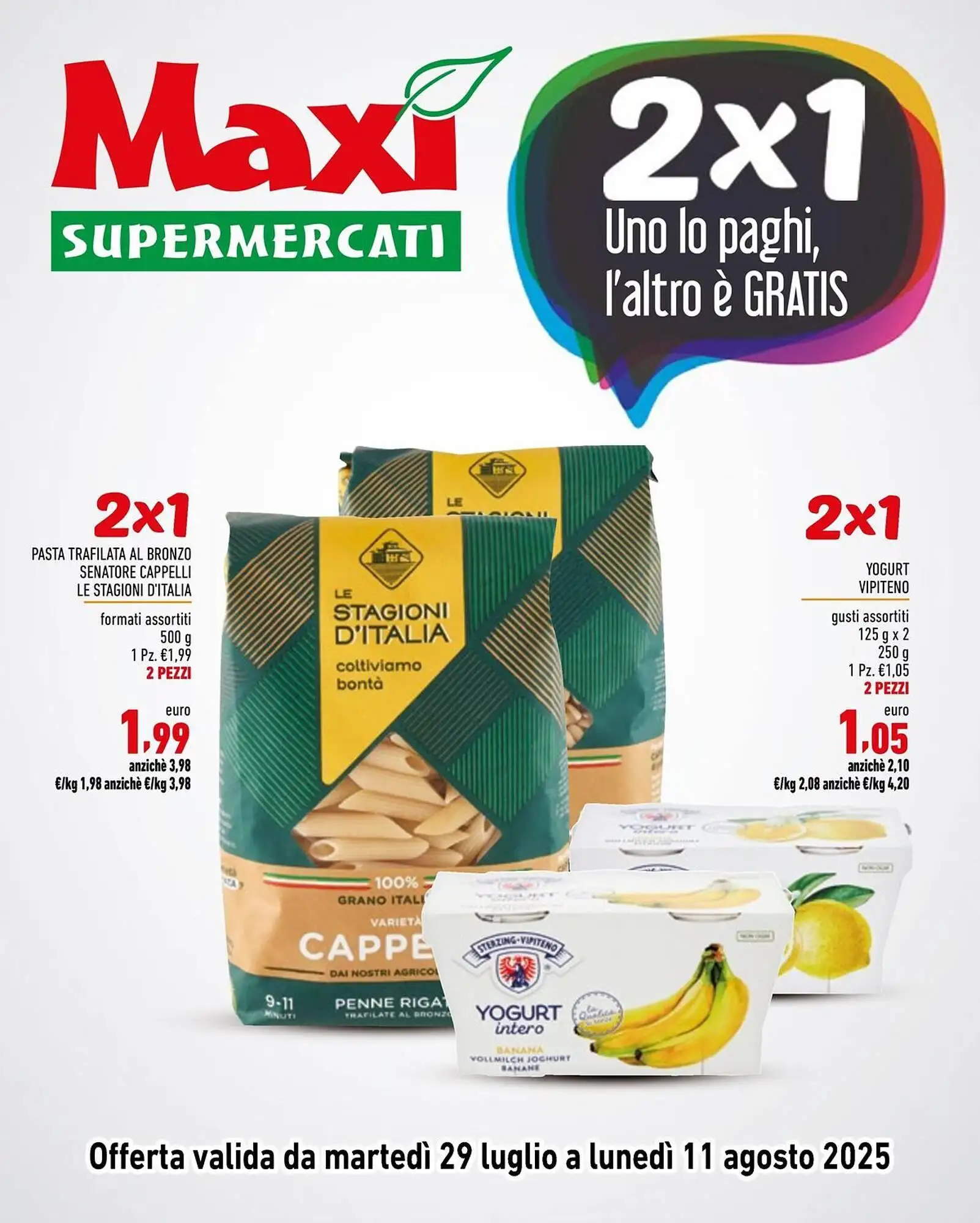 Volantino Maxi Supermercati - 1