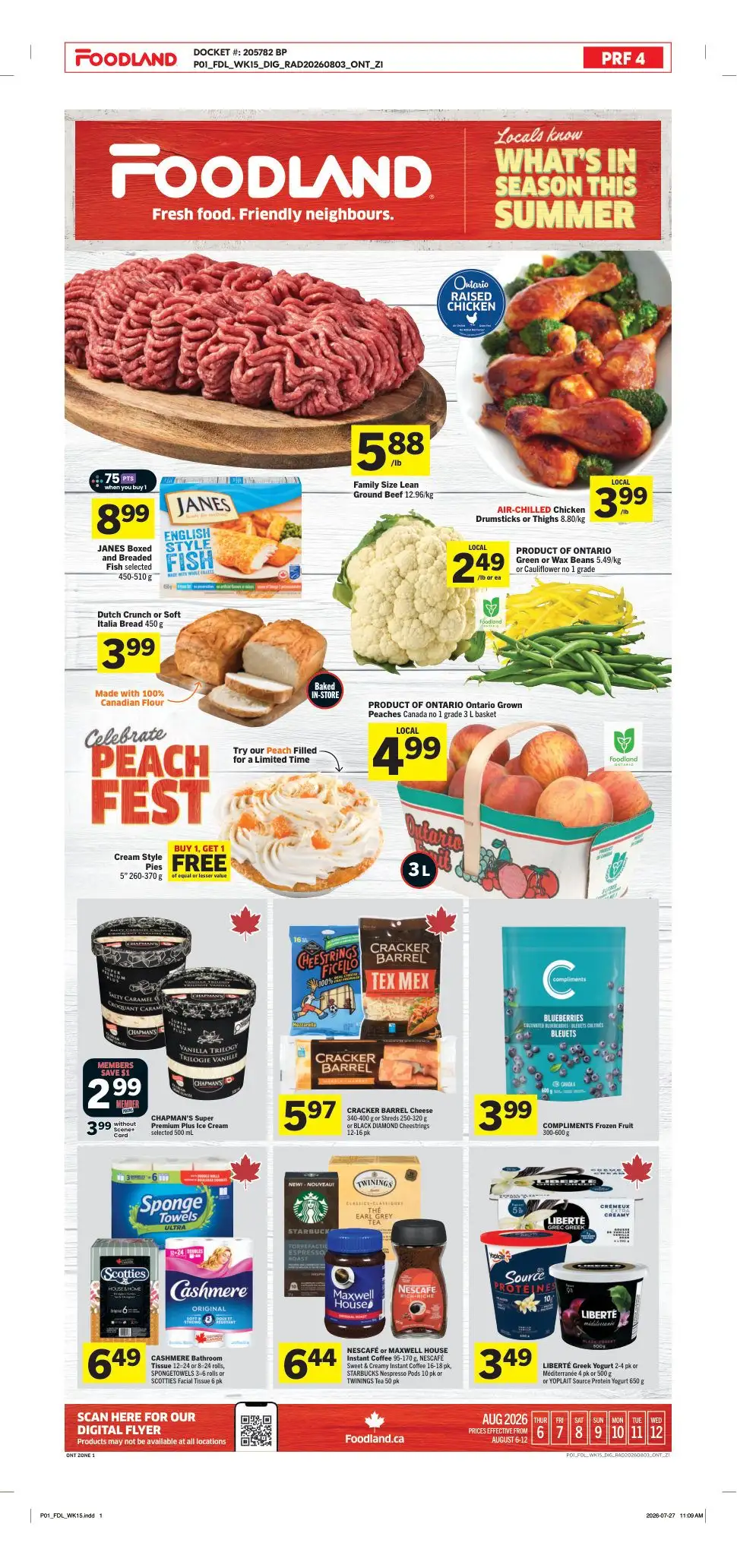 Foodland — 2026-08-06 from August 6 to August 12 2026 - flyer page 
