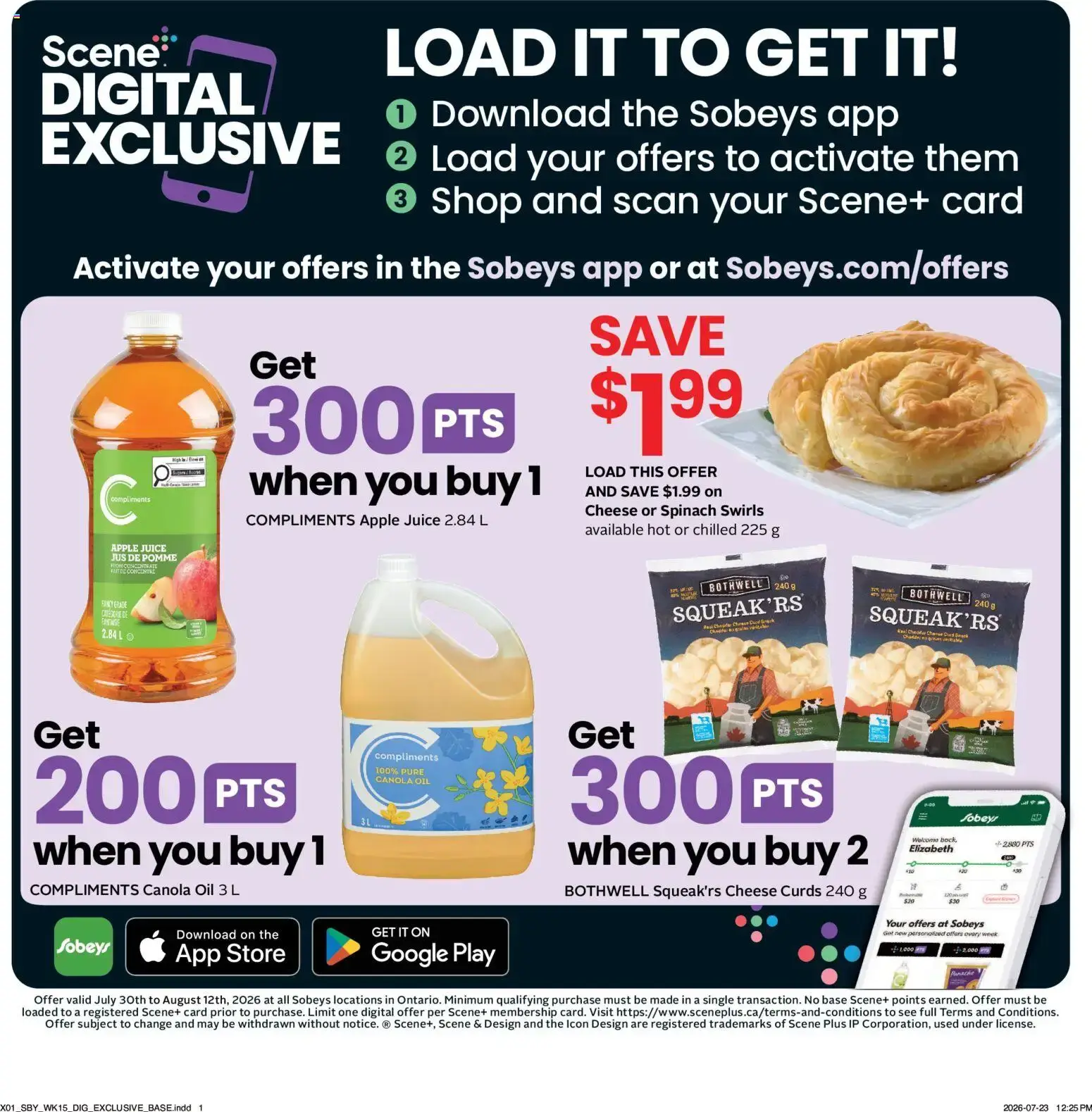 Sobeys weekly flyer / circulaire from August 6 to August 12 2026 - flyer page 13