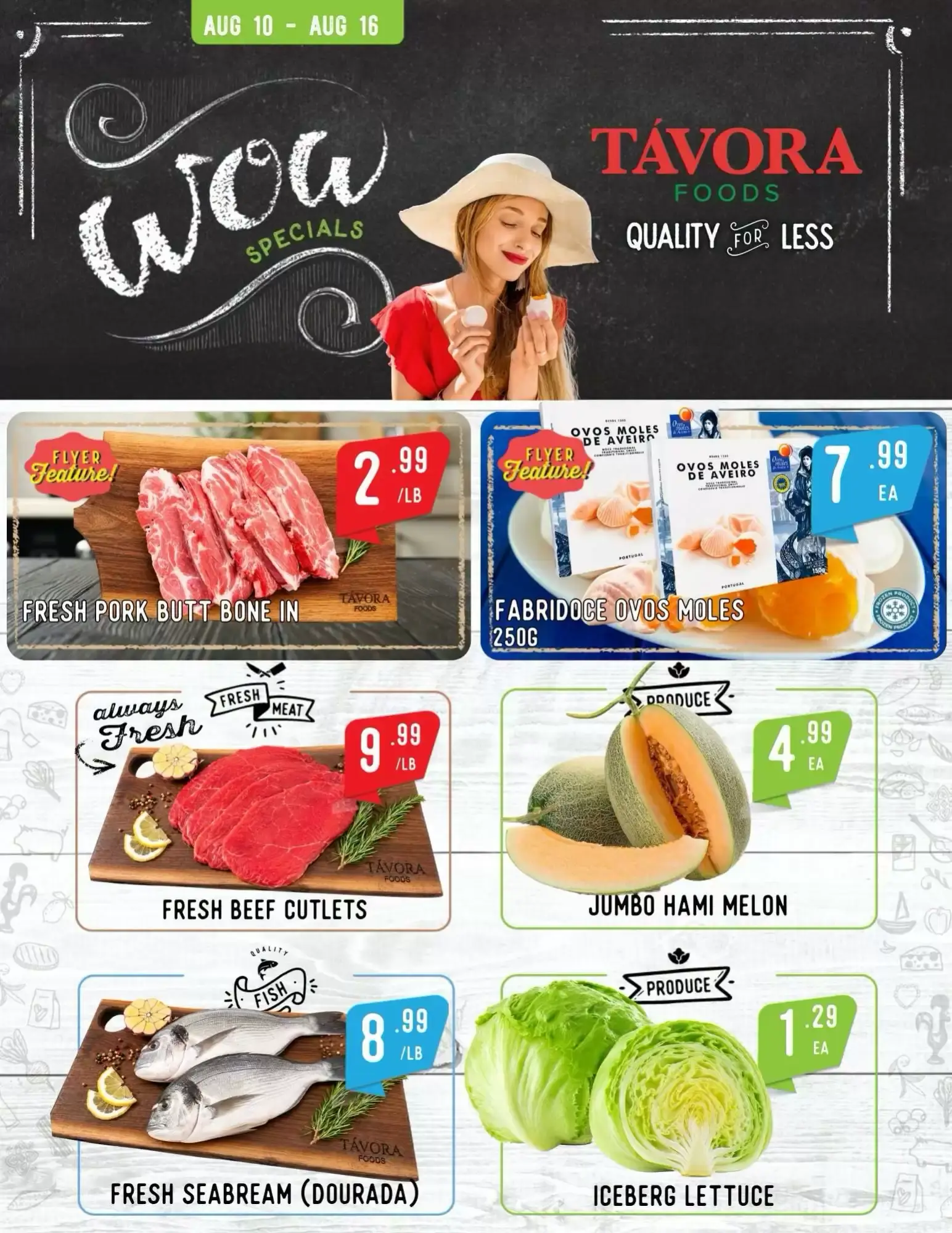 Tavora Foods flyer week 33 from August 10 to August 16 2026 - flyer page 1