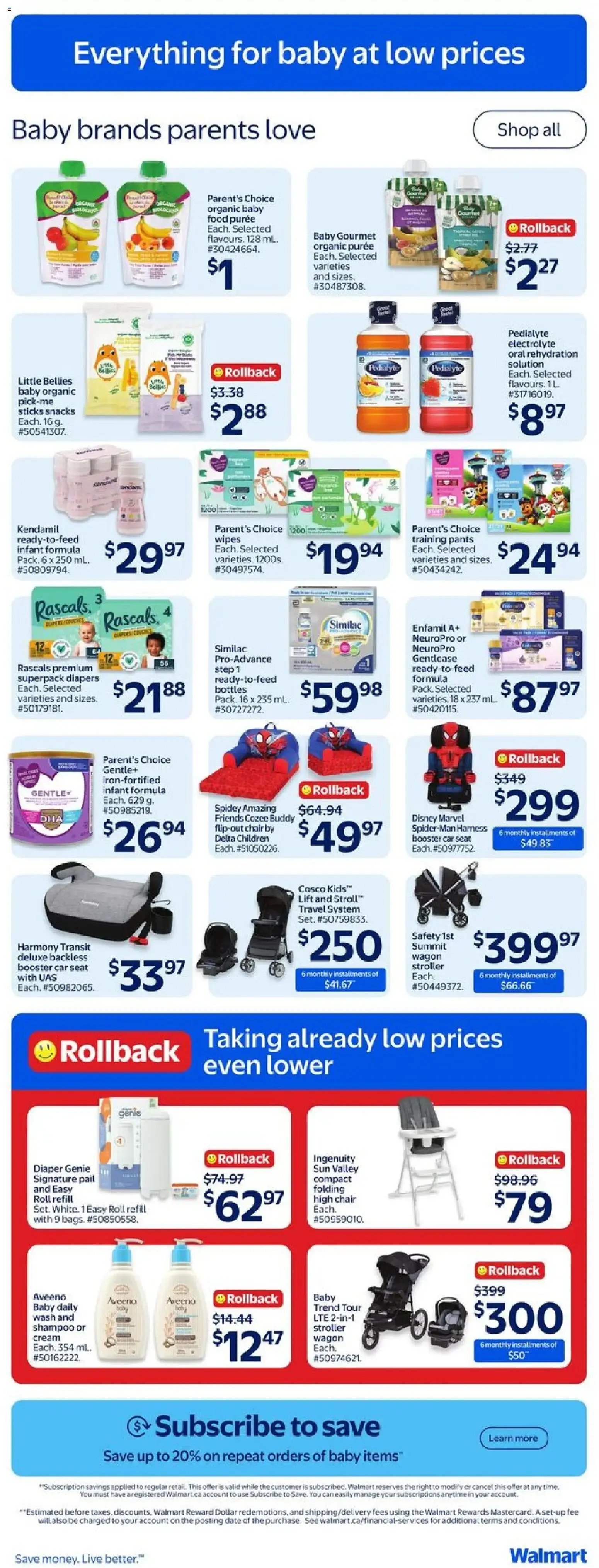 Walmart weekly flyer from Aug 6, 2026 > weekly specials & deals from August 6 to August 12 2026 - flyer page 28