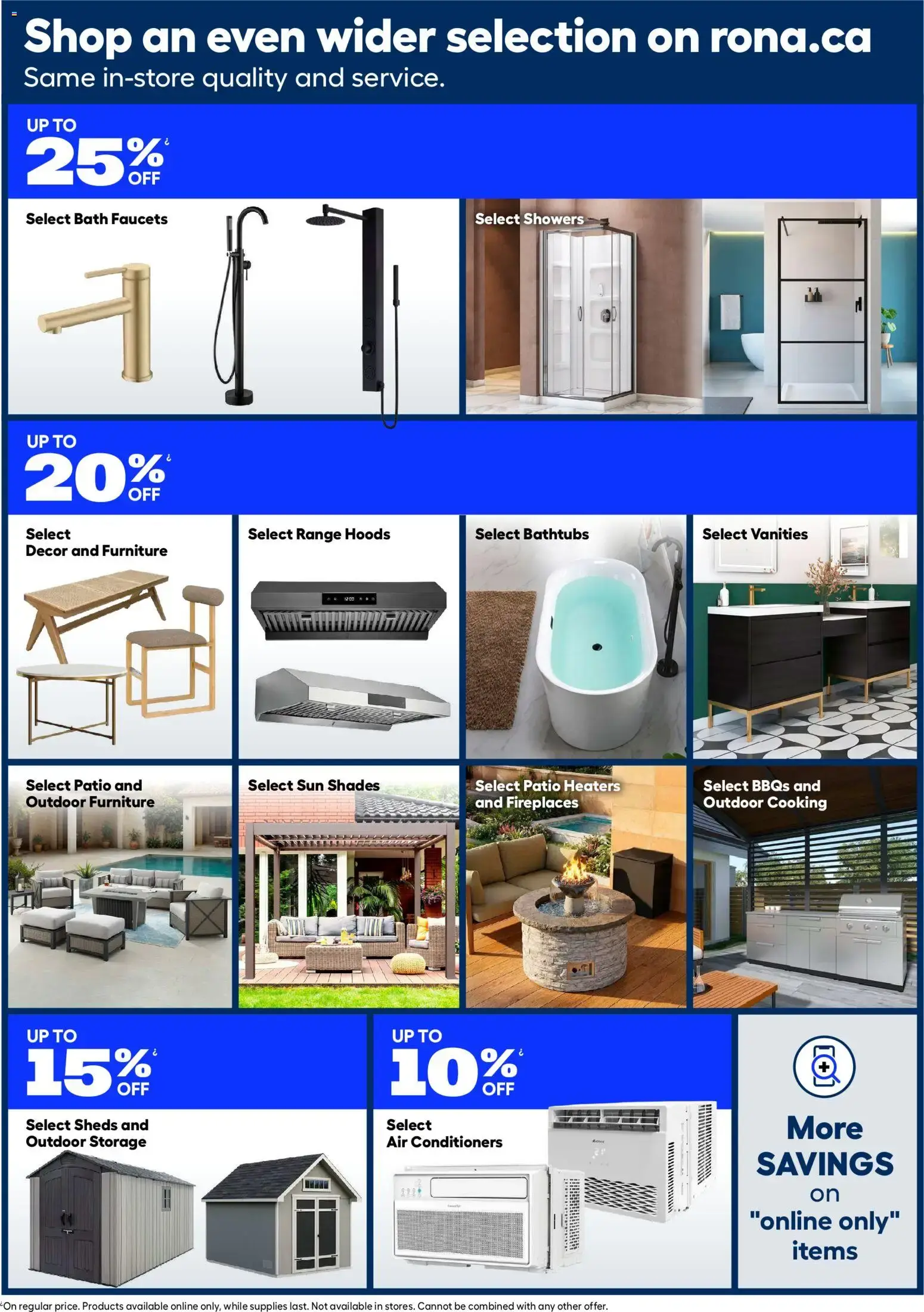 Rona weekly flyer from Jul 30, 2026 > weekly specials & deals from July 30 to August 2 2026 - flyer page 18