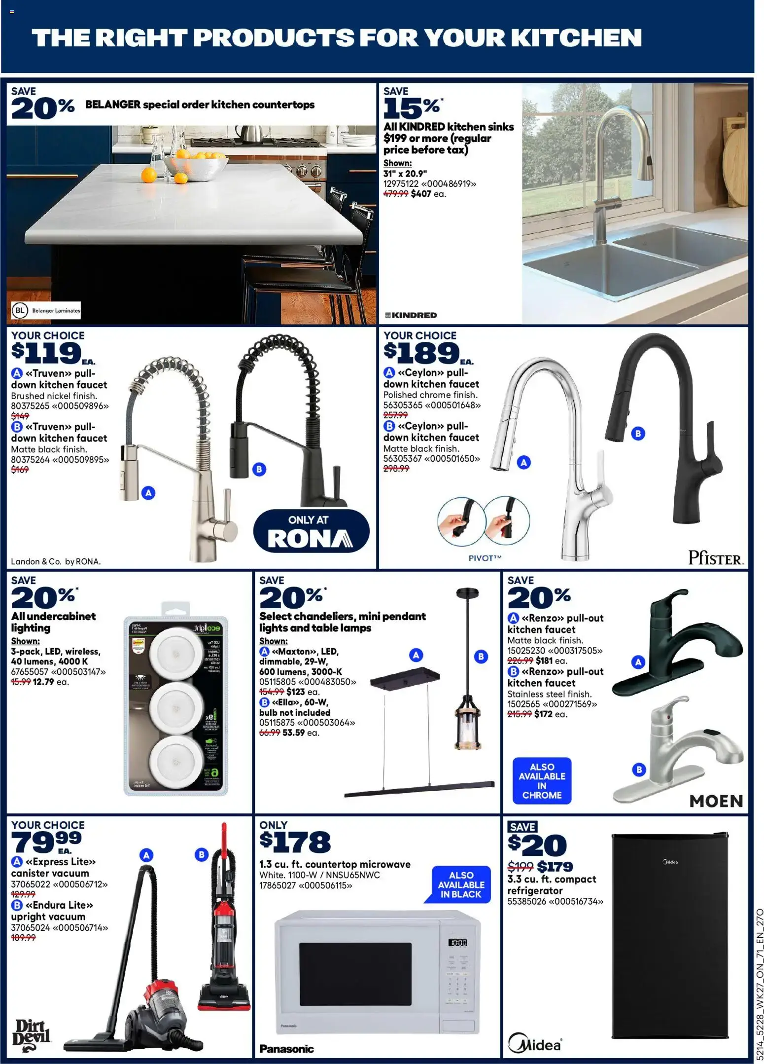 Rona weekly flyer from Jul 30, 2026 > weekly specials & deals from July 30 to August 2 2026 - flyer page 14