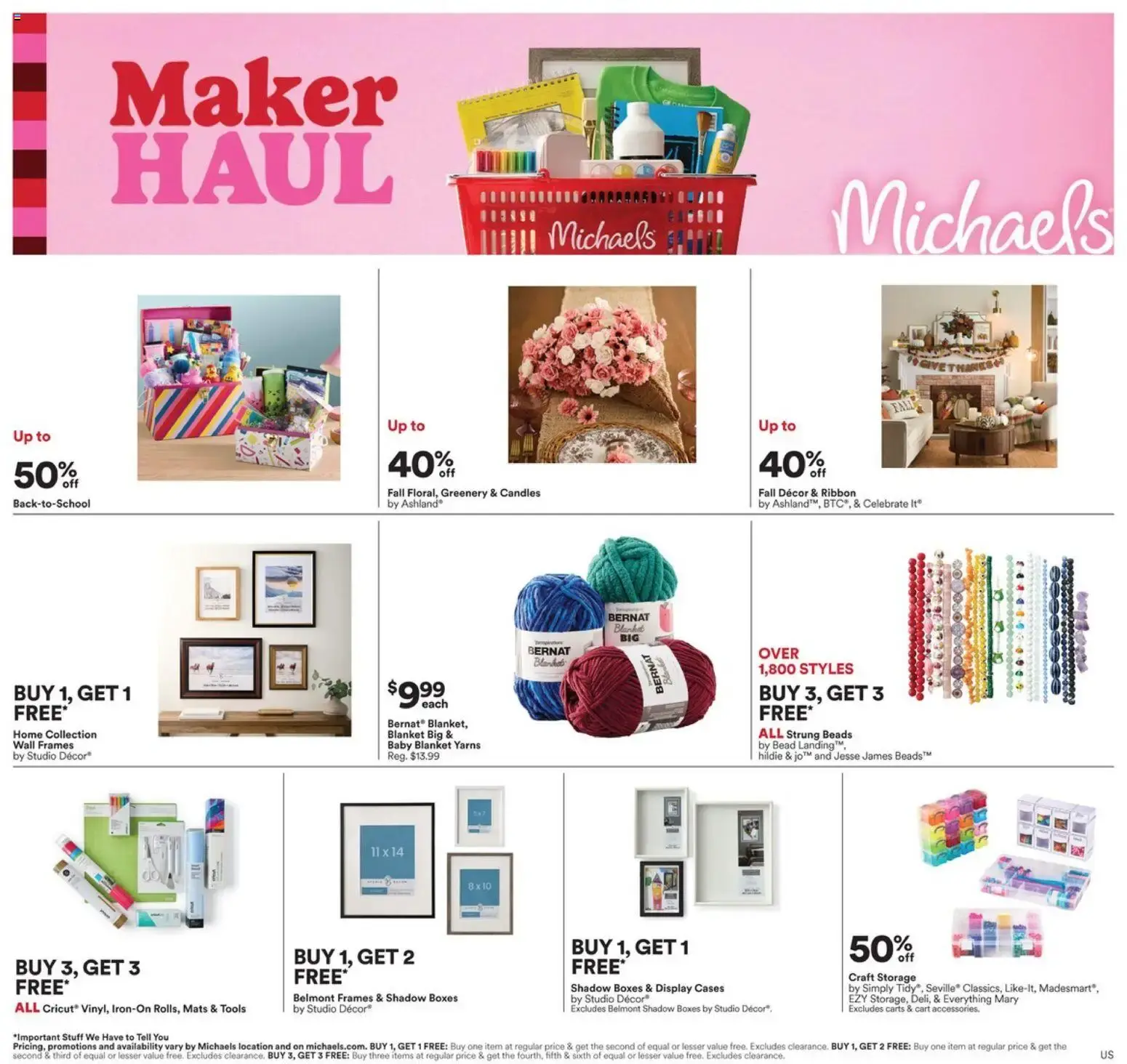 Maker HAUL from August 9 to August 15 2026 - flyer page 2