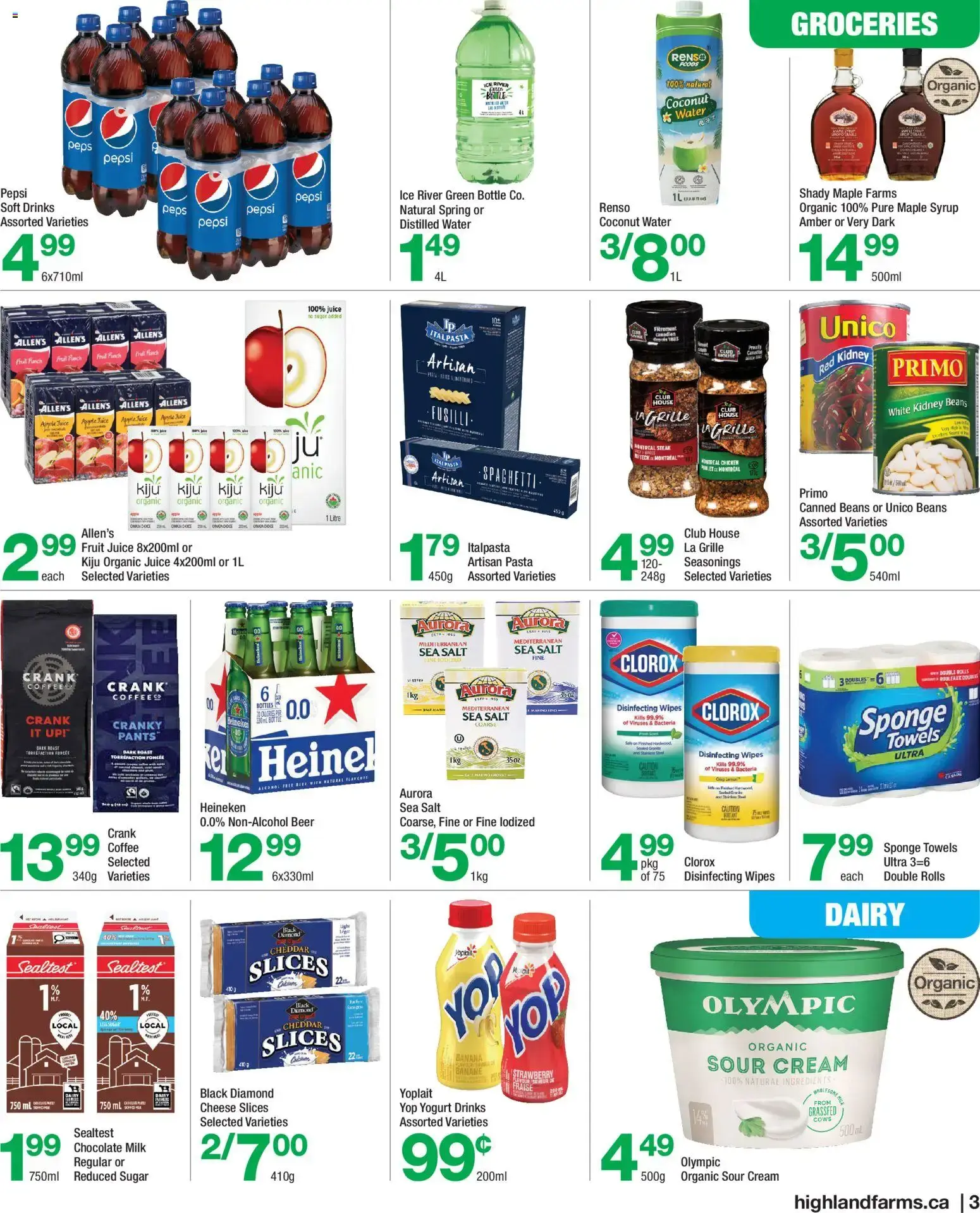 Highland Farms weekly flyer / circulaire from Aug 6, 2026 > weekly specials & deals from August 6 to August 12 2026 - flyer page 3